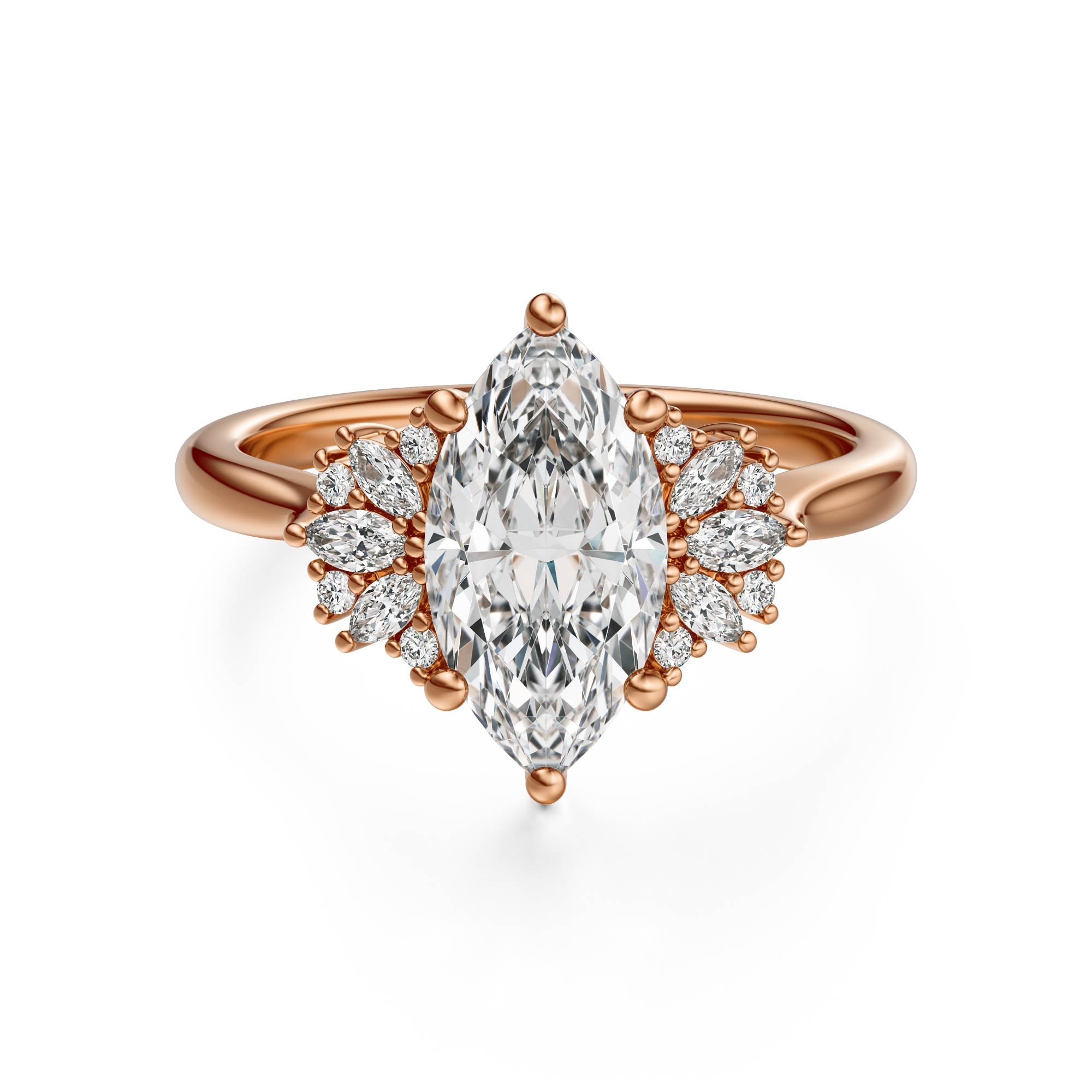 The Ambrosia Ring | Marquise - Lavender Creek Gems