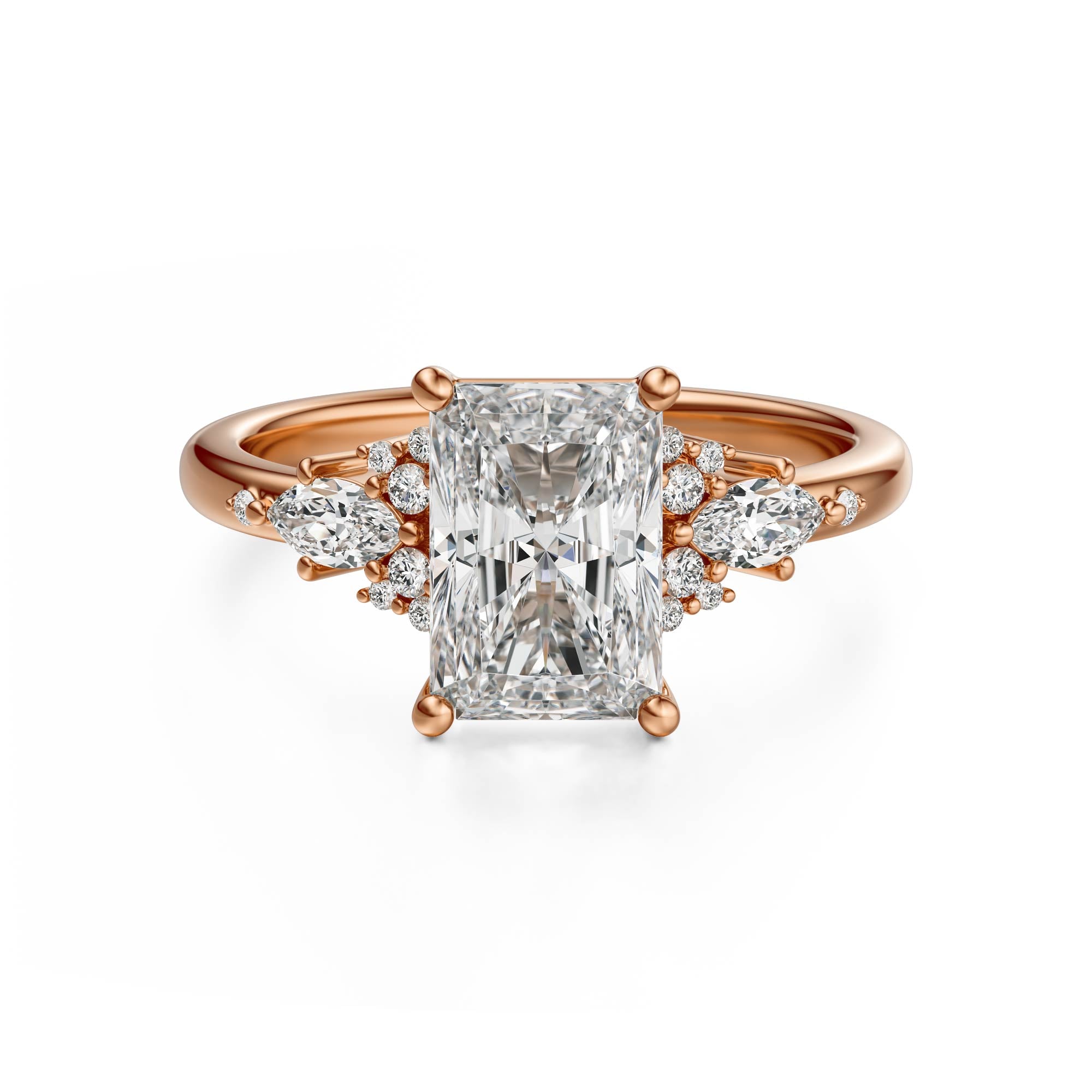 The Ascendant Ring | Radiant - Lavender Creek Gems