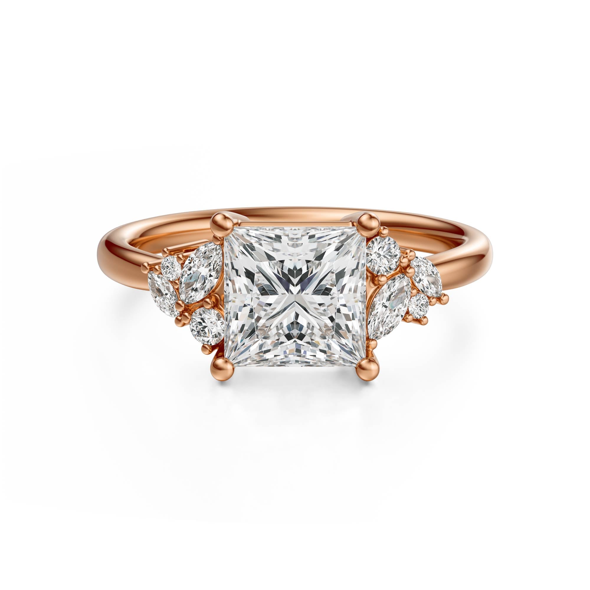 The Laurel Ring | Princess | Setting Only