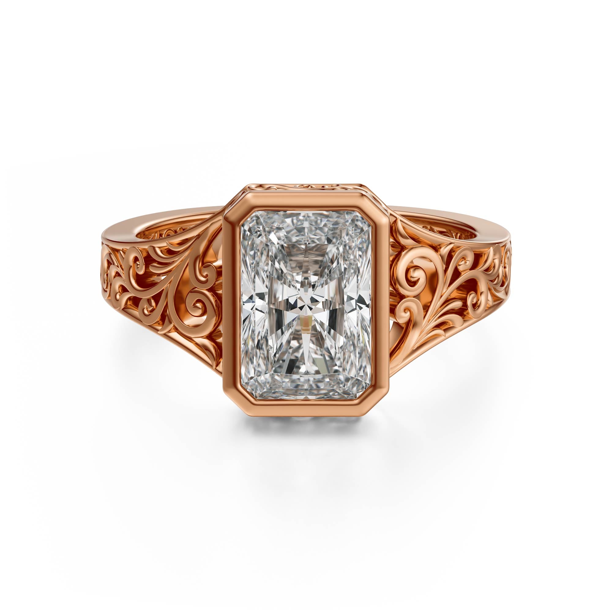 The Endearment Ring | Radiant - Lavender Creek Gems