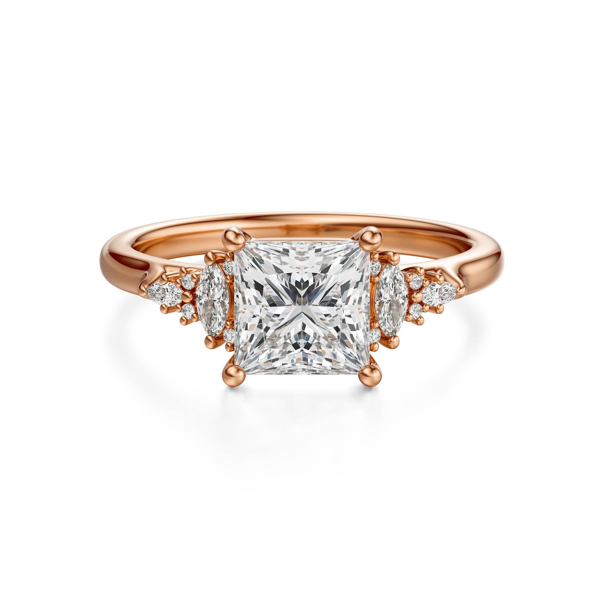 The Maeve Ring | Princess | Setting Only
