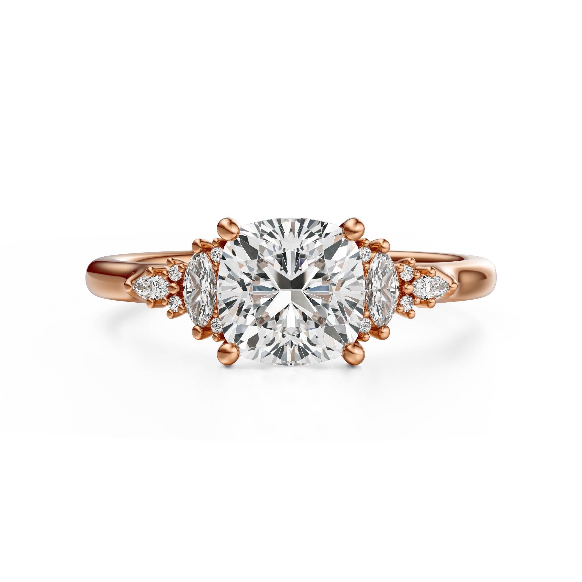 The Maeve Ring | Cushion | Setting Only