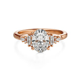 The Maeve Ring | Oval | Setting Only - Lavender Creek Gems