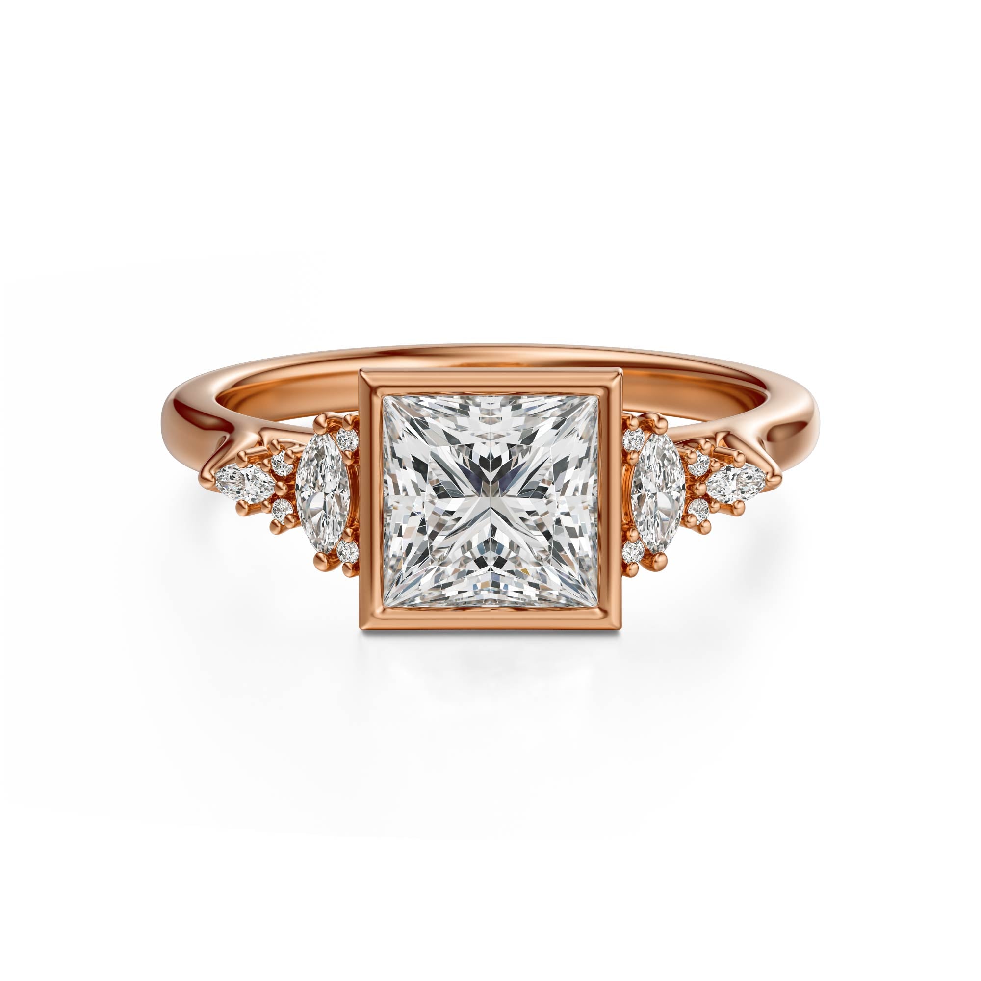 The Bezel Maeve Ring | Princess