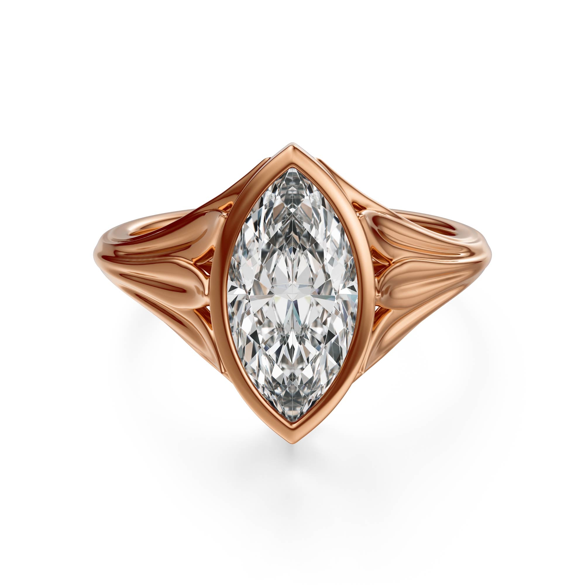 The Nightbloom Ring | Marquise - Lavender Creek Gems