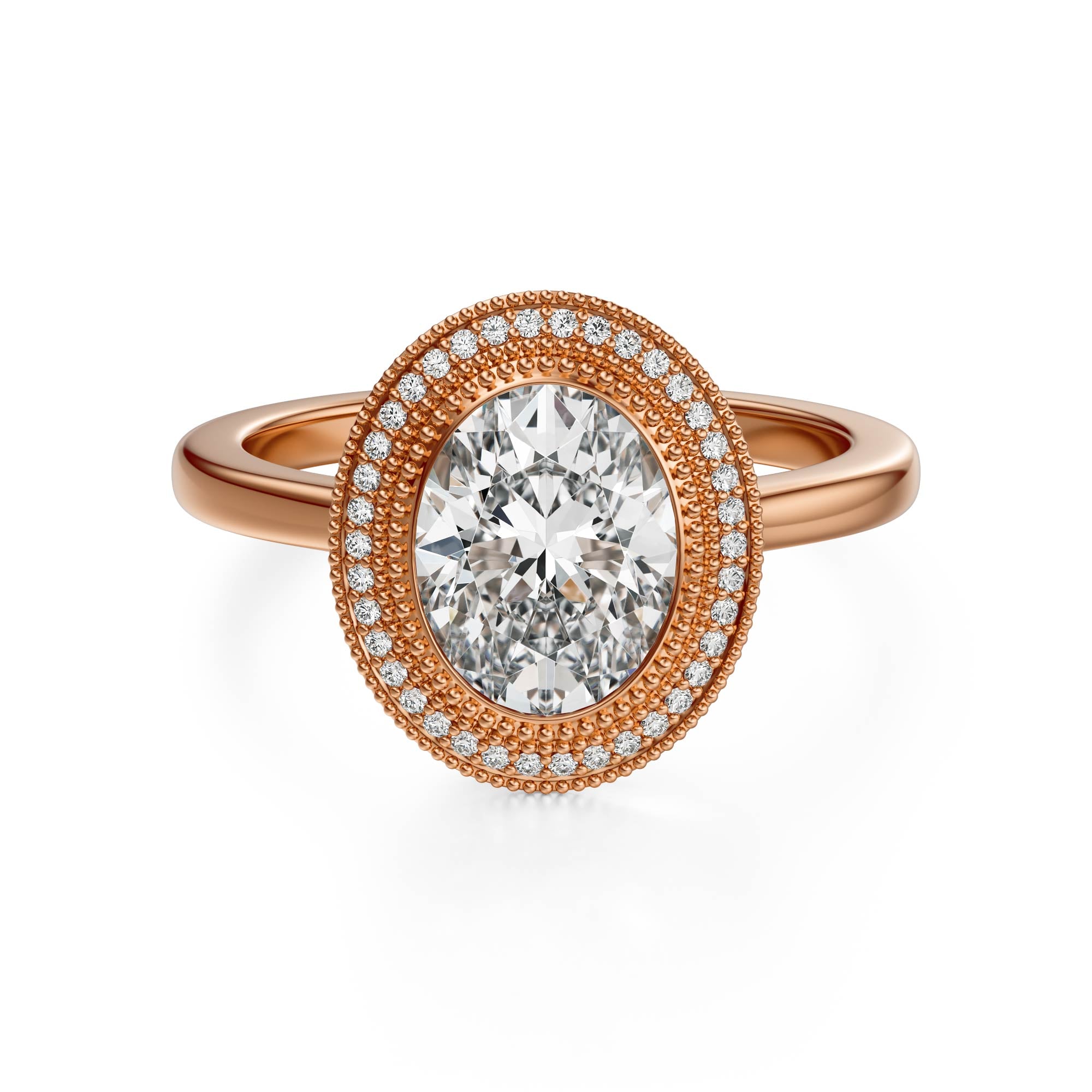 The Satine Ring | Oval | Setting Only