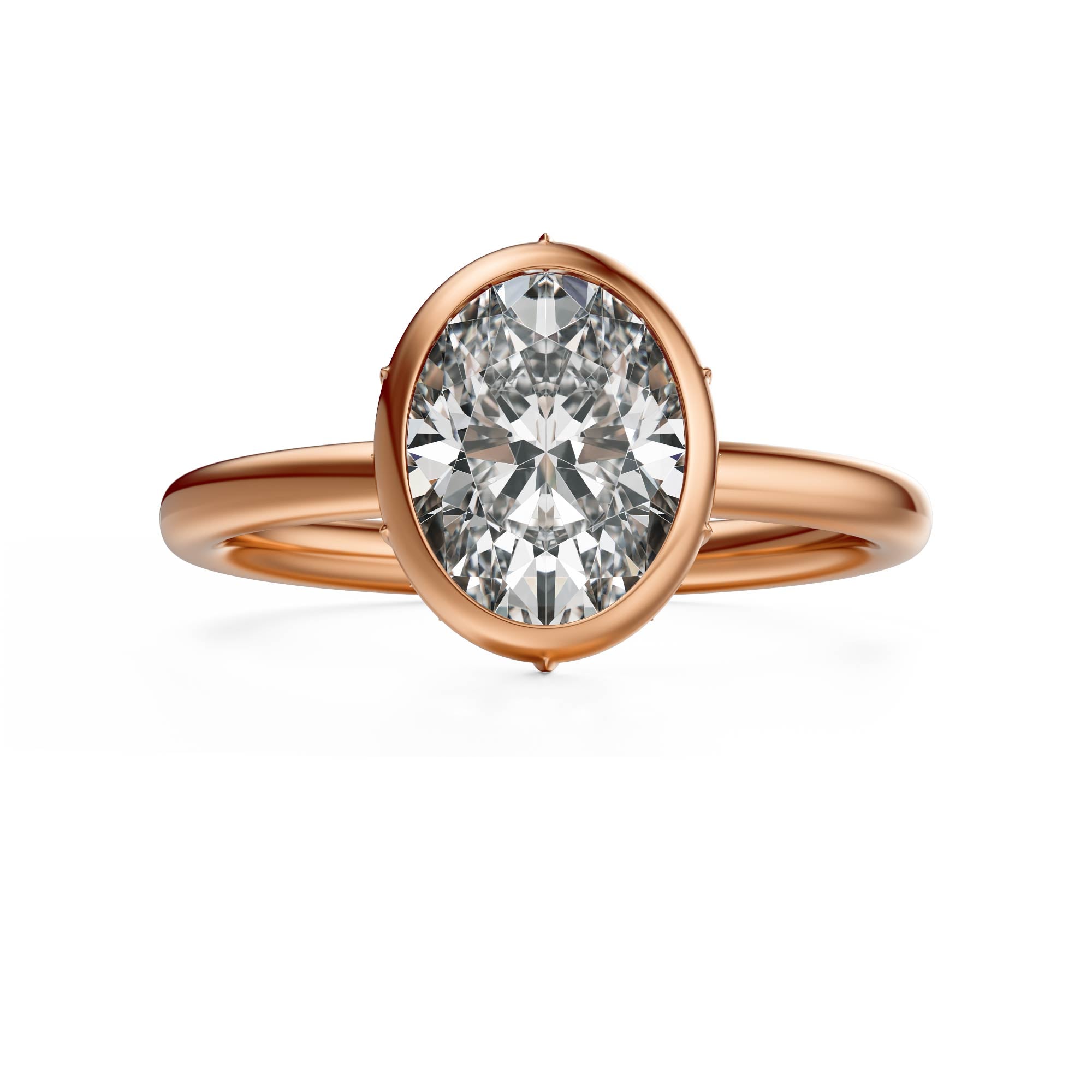 The Bezel Secret Garden Ring | Oval | Setting Only