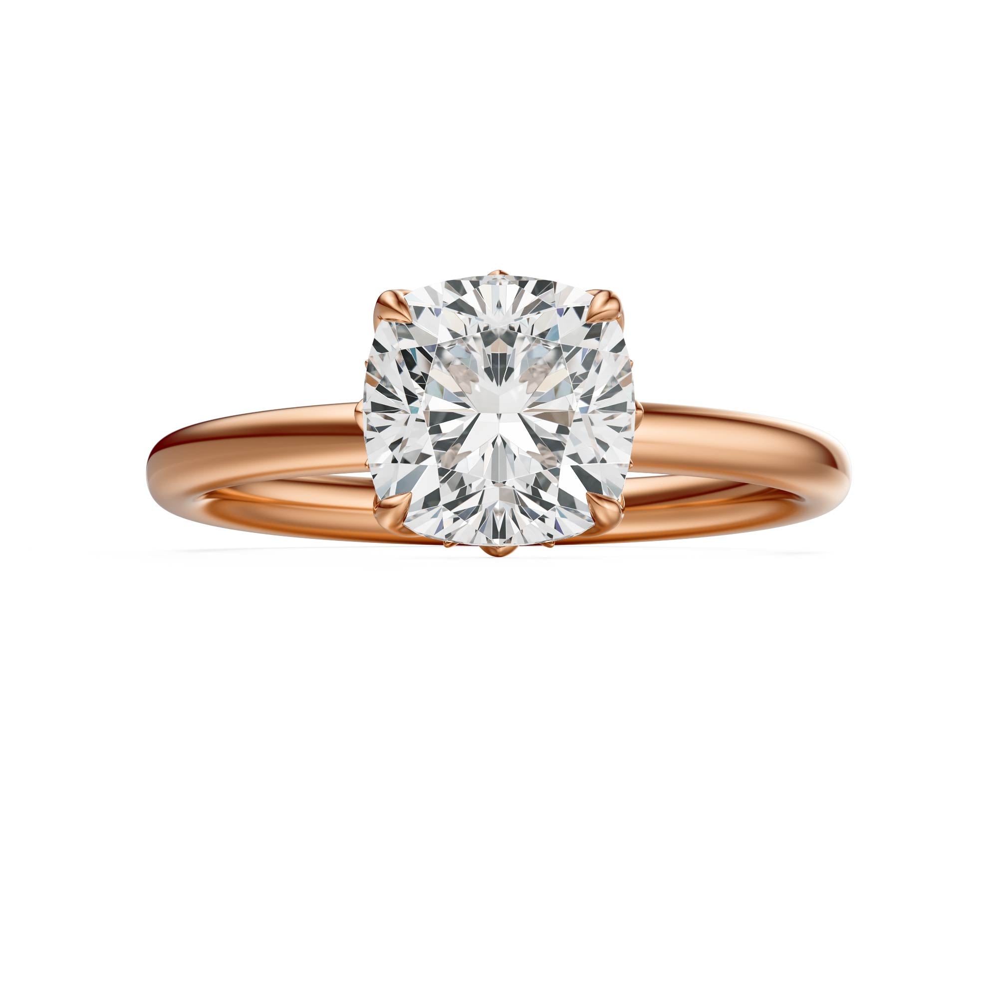 The Secret Garden Ring | Cushion | Setting Only