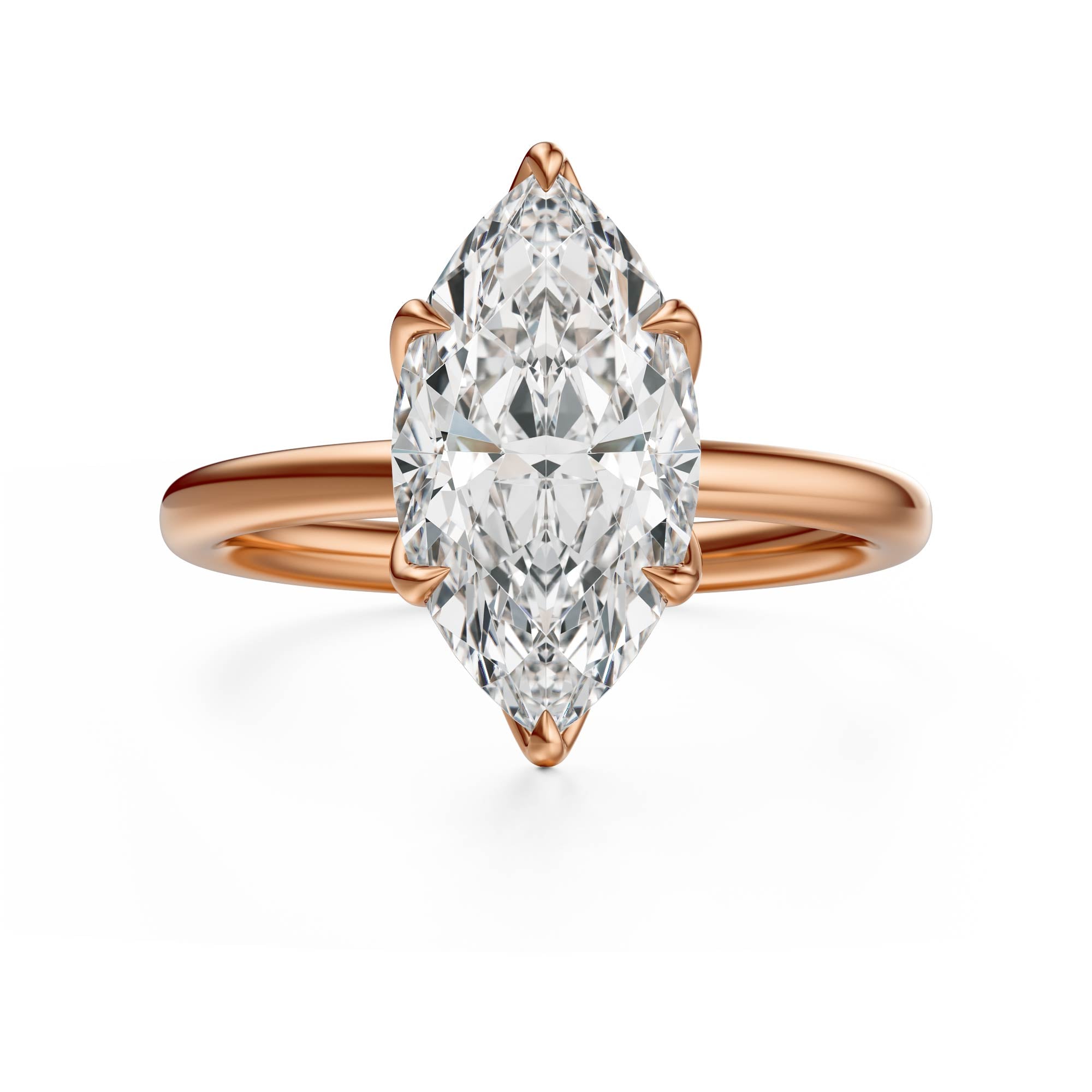 The Secret Garden Ring | Marquise | Setting Only