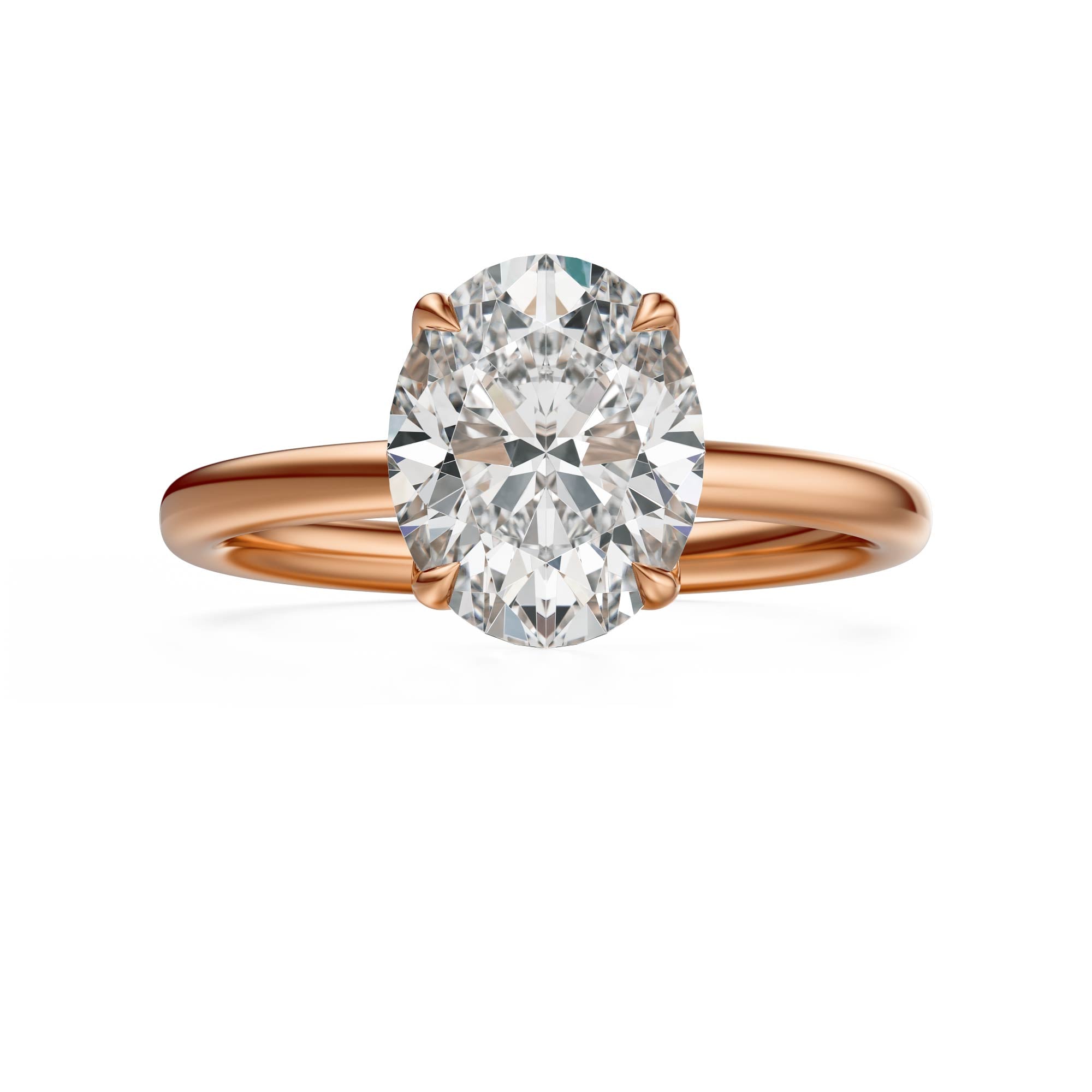The Secret Garden Ring | Oval | Setting Only