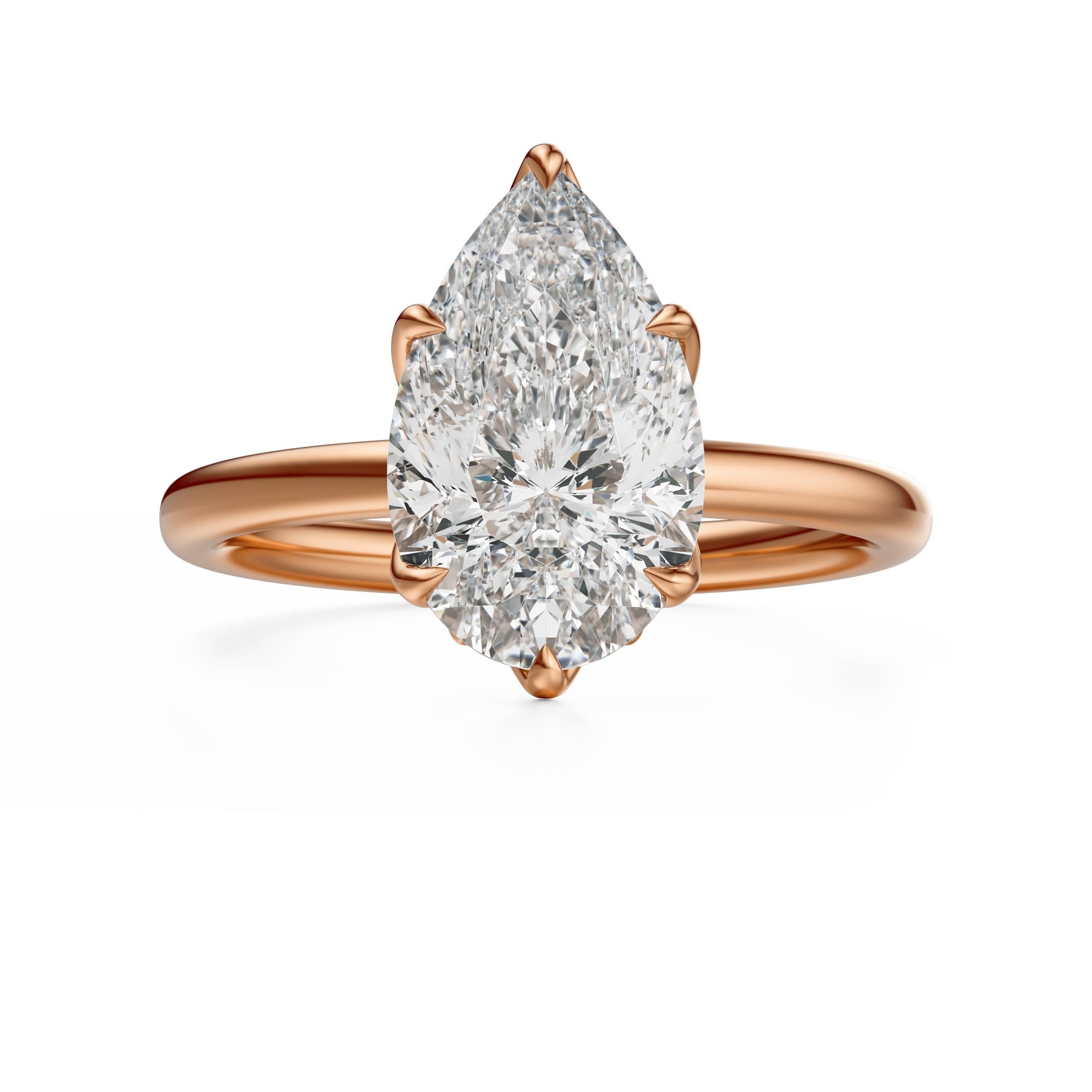 The Secret Garden Ring | Pear | Setting Only