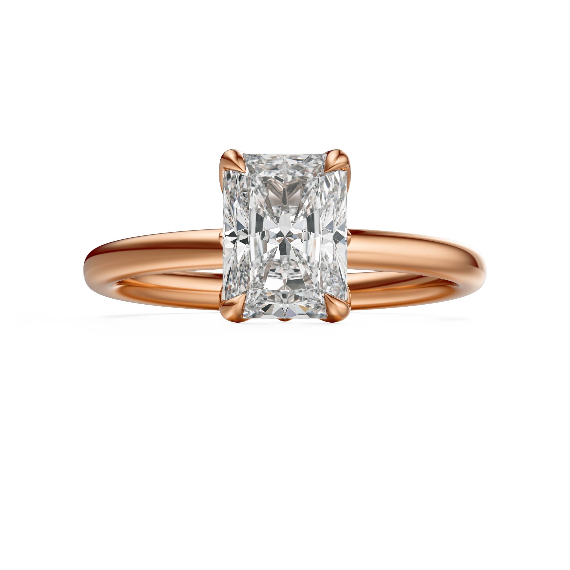 The Secret Garden Ring | Radiant | Setting Only
