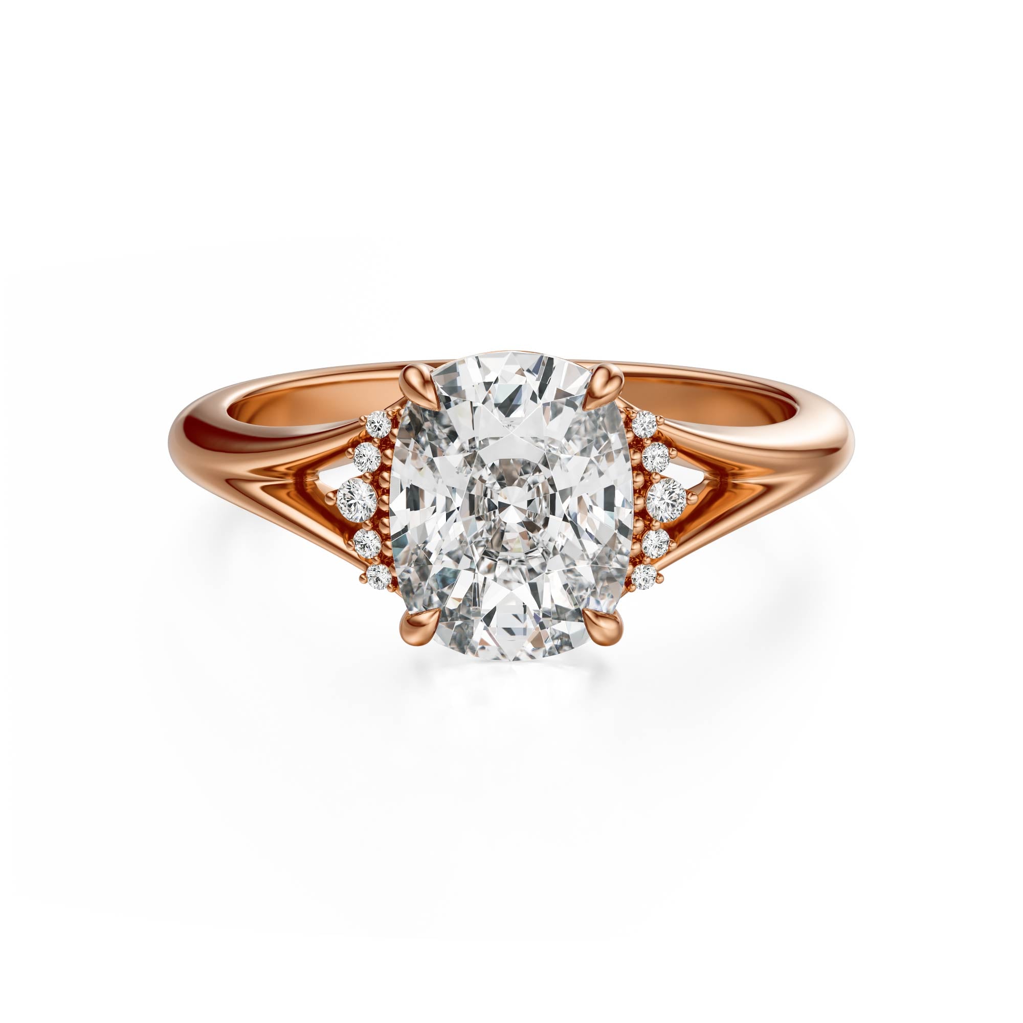 The Serendipity Ring | Elongated Cushion