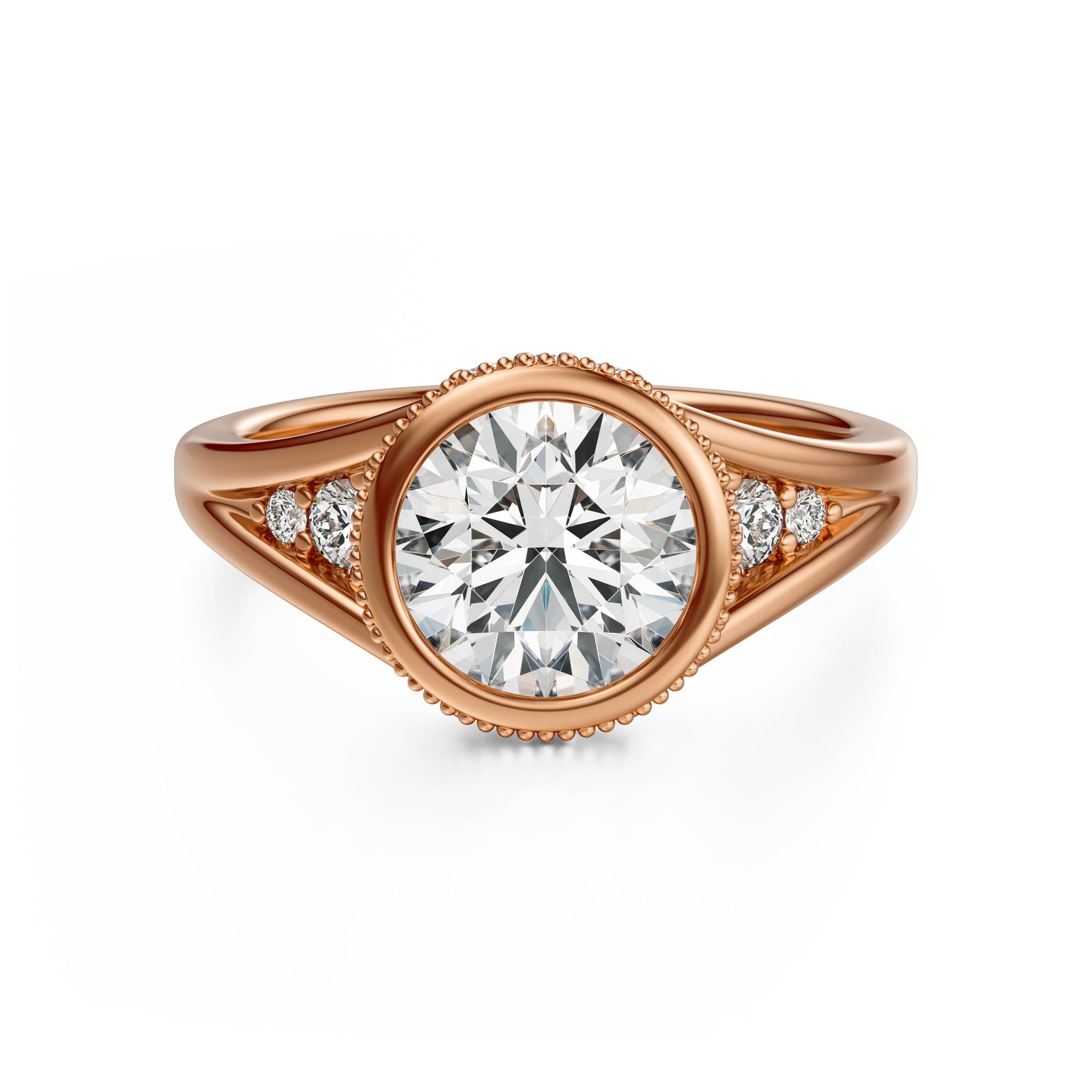 The Sitara Ring | Round - Lavender Creek Gems