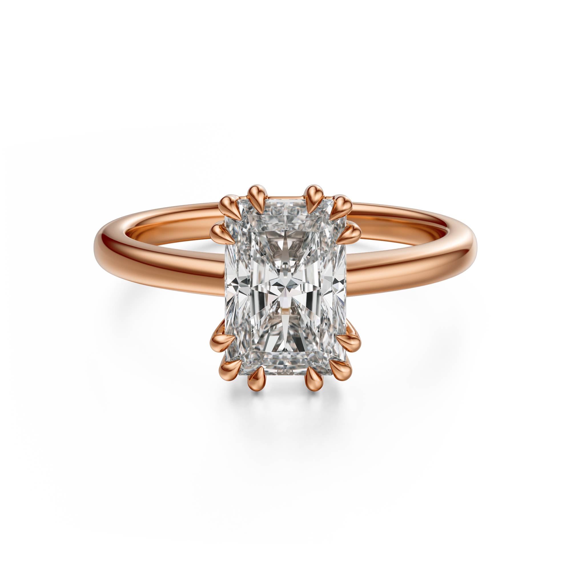 The Thalassa Ring | Radiant - Lavender Creek Gems