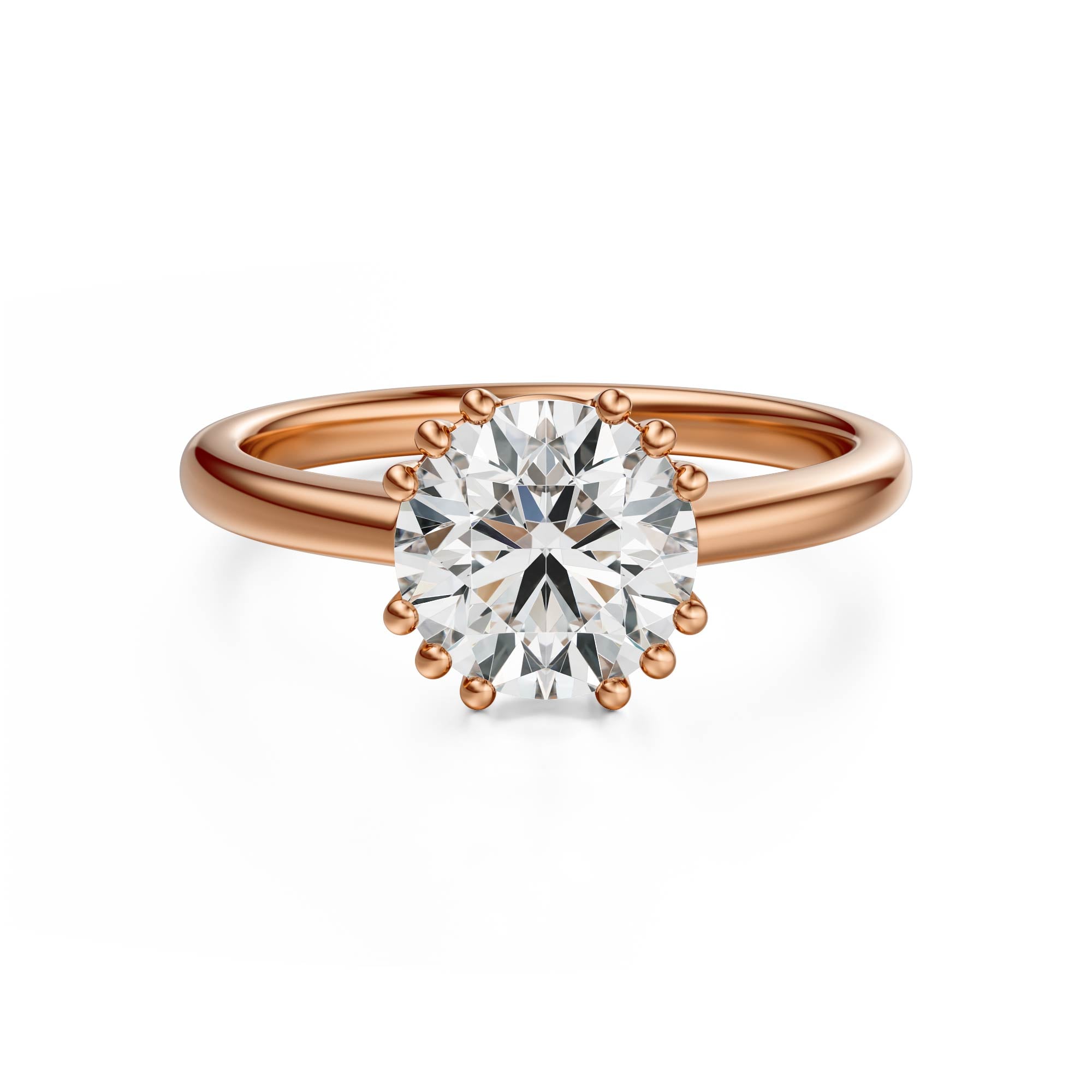 The Thalassa Ring | Round - Lavender Creek Gems