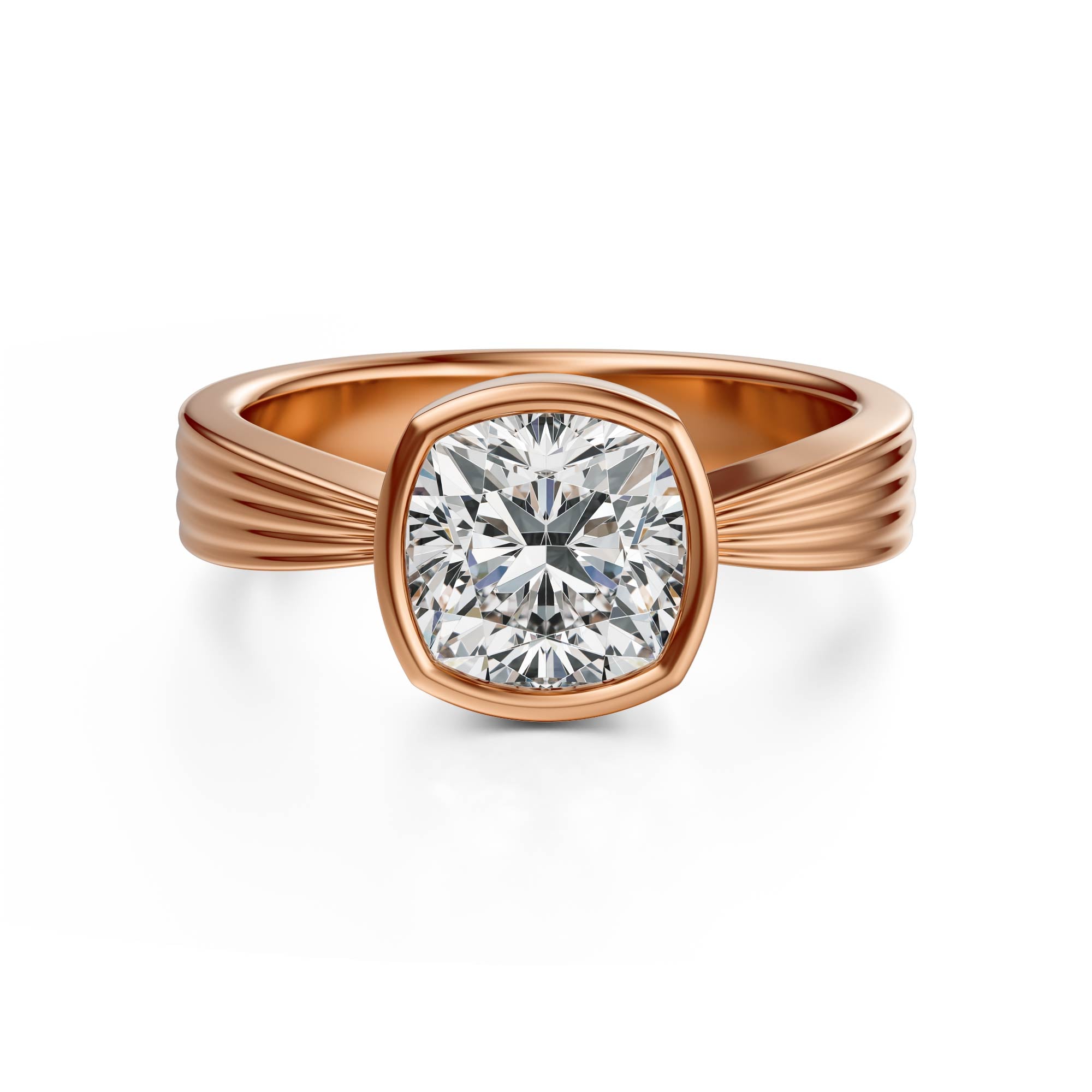 The Veil Ring | Cushion - Lavender Creek Gems