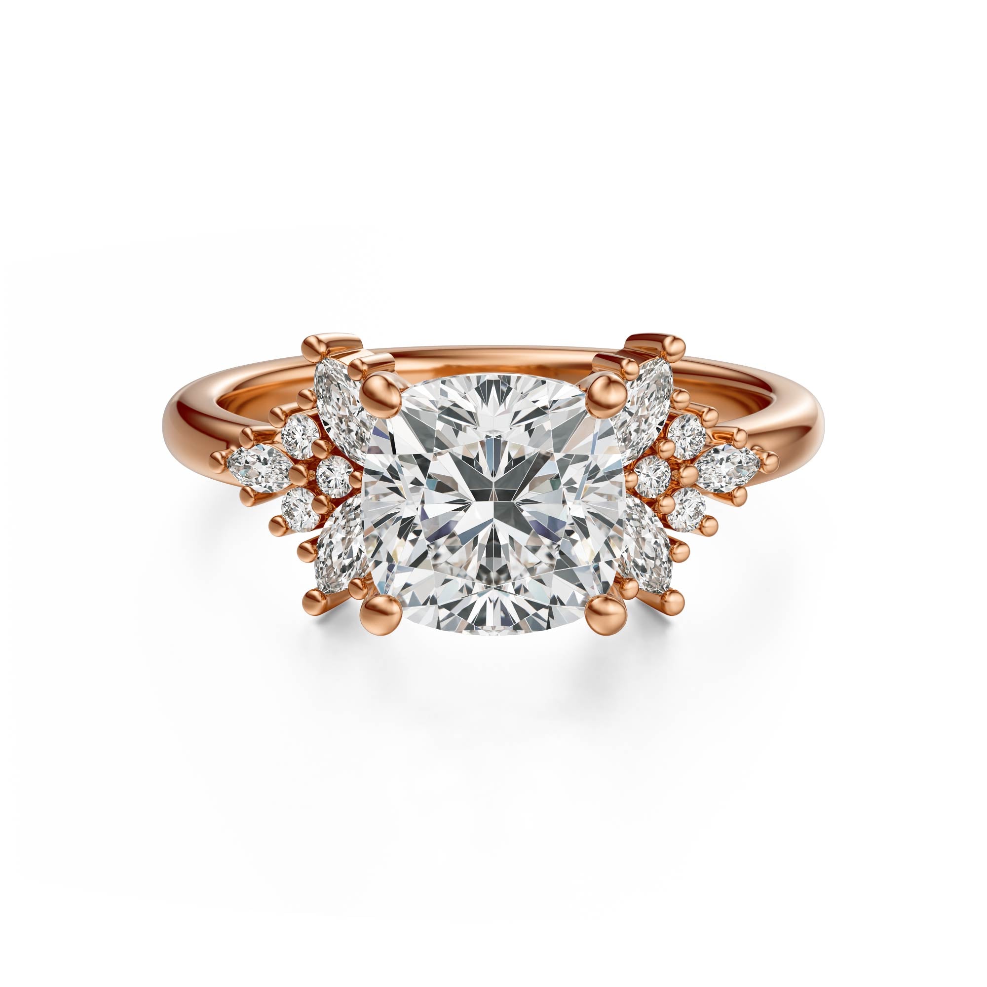 The Veraine Ring | Cushion | Setting Only