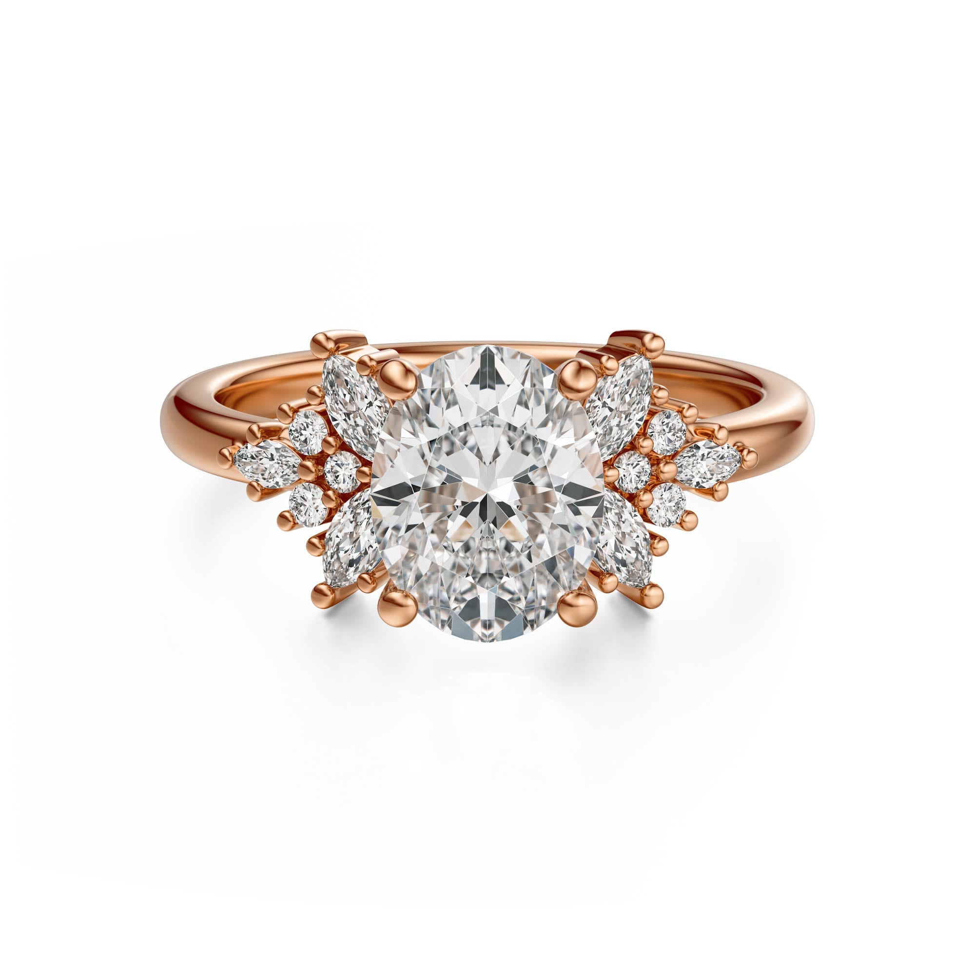 The Veraine Ring | Oval | Setting Only