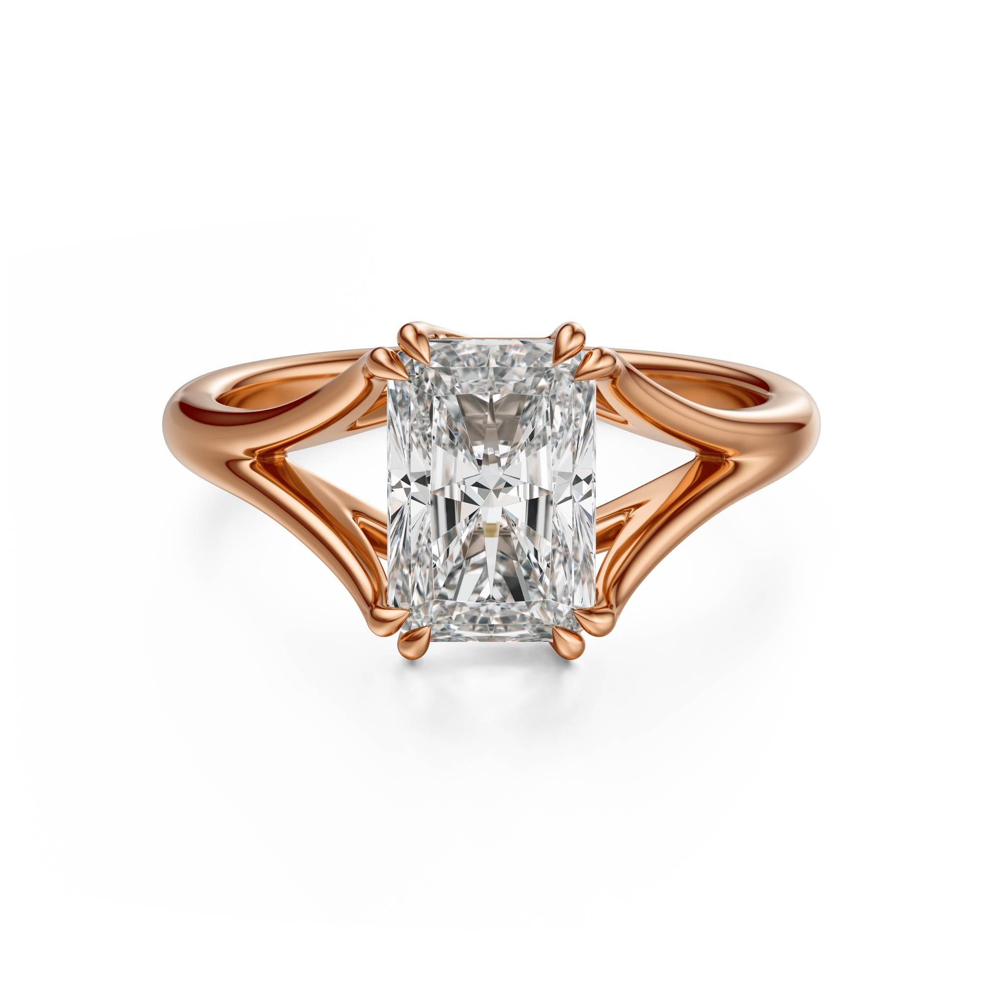 The Weaver Ring | Radiant | Setting Only - Lavender Creek Gems