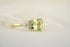 The Maeve - 1.8 CT Cushion Montana Green Sapphire Ring - Lavender Creek Gems