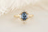 The Georgia 0.94 CT Blue Sapphire Ring - Lavender Creek Gems
