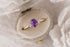 The Naevia Ring | 1.31 CT Oval Pink Opalescent Sapphire - Lavender Creek Gems