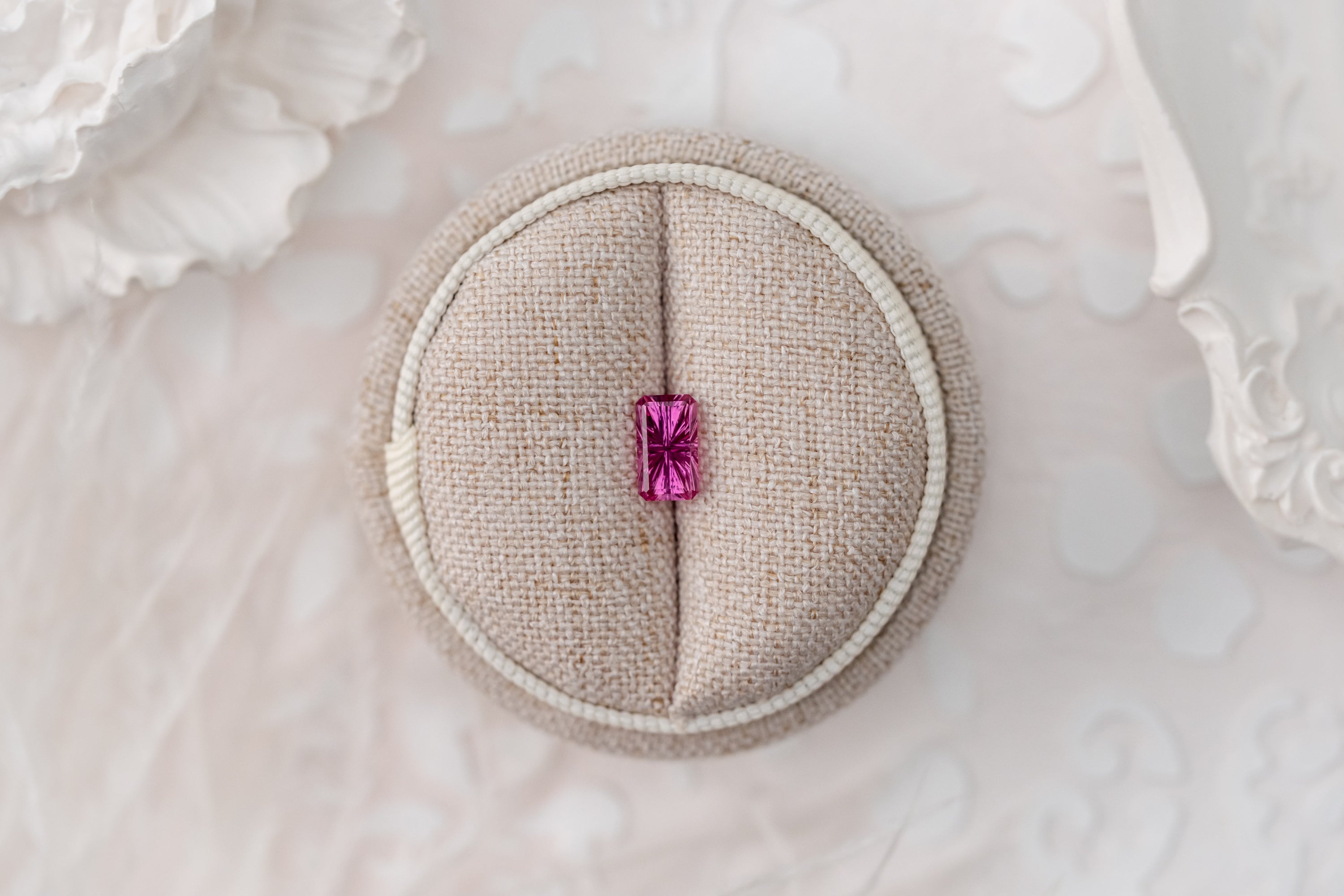1.36 CT Rectangular Starbrite™ Cut Pink Sapphire