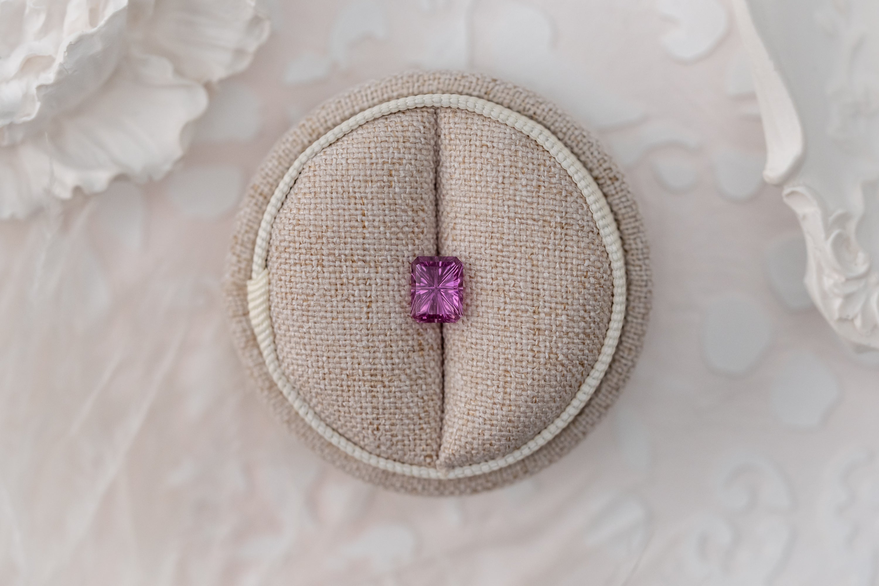 1.67 CT Rectangular Starbrite™ Cut Pink Sapphire