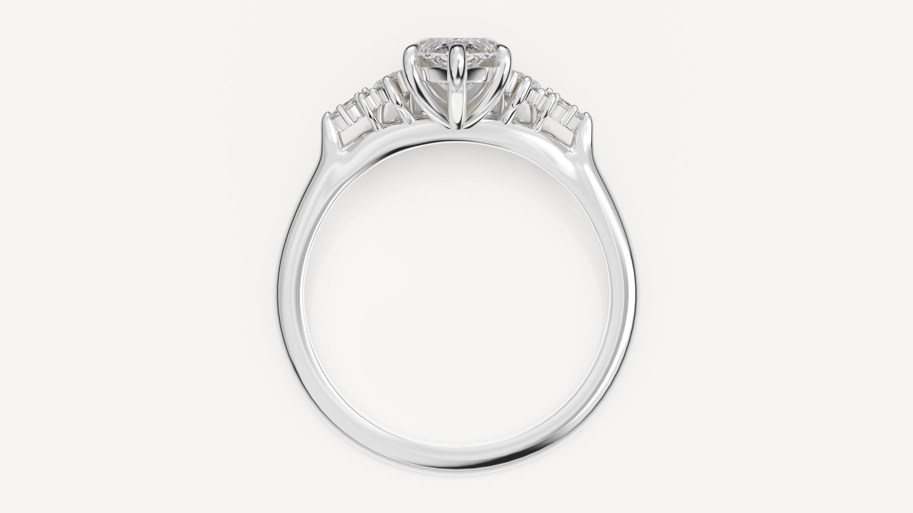 The Maeve Ring | Marquise | Setting Only - Lavender Creek Gems