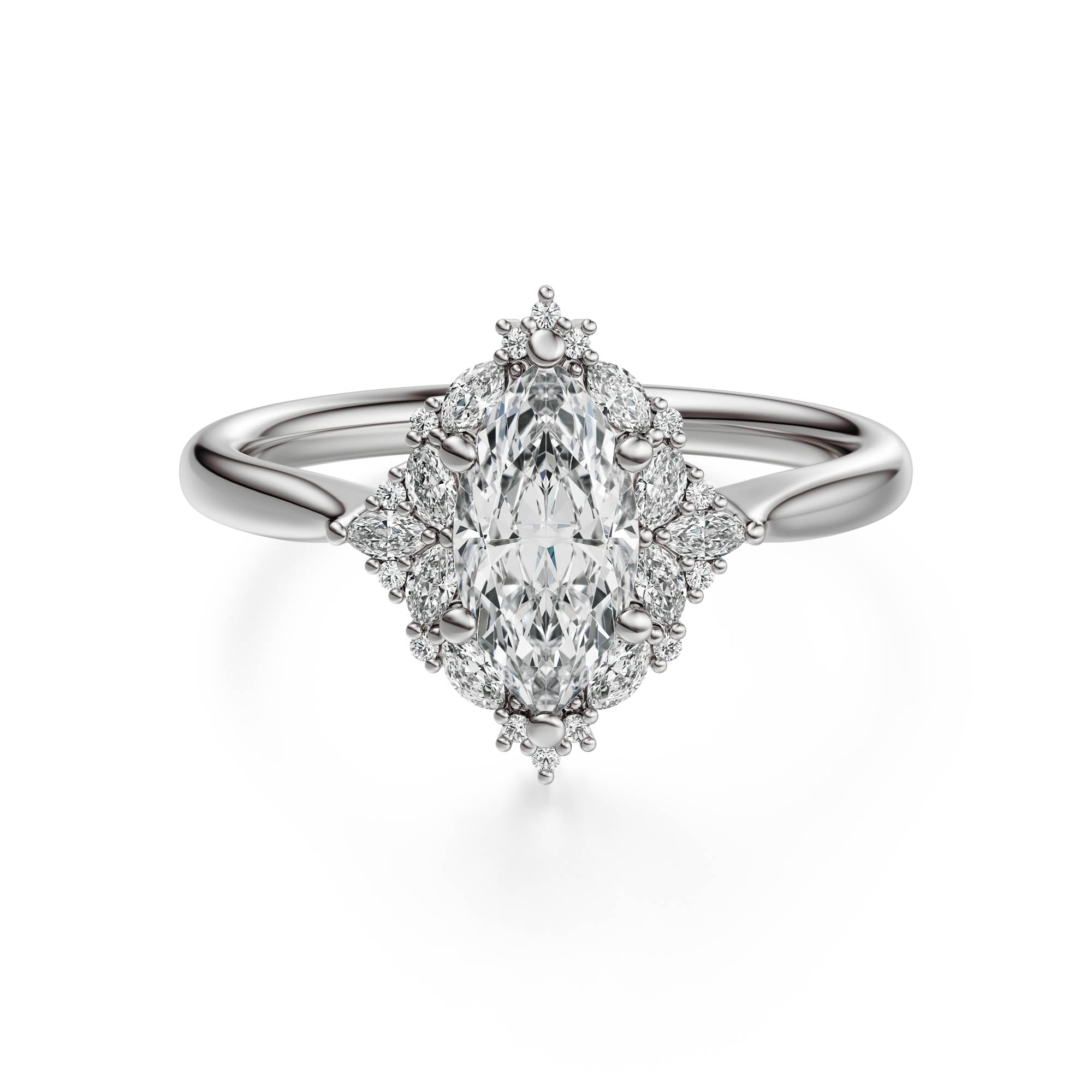 The Noemi Ring | Setting Only - Lavender Creek Gems