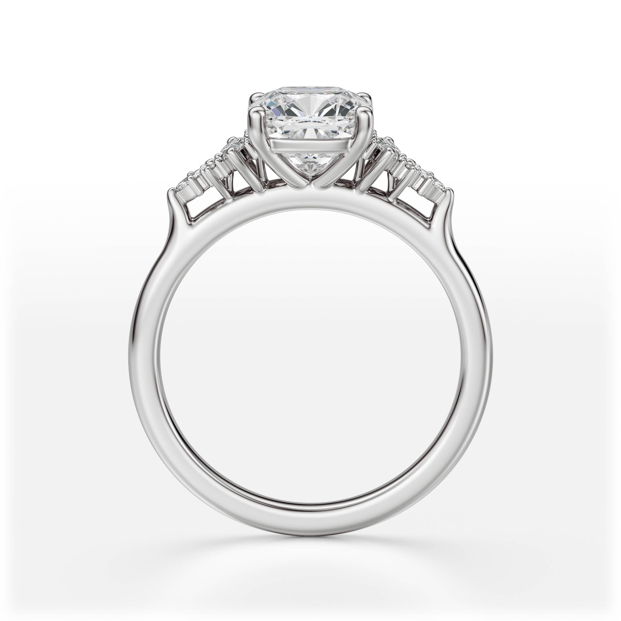 The Maeve Ring | Cushion | Setting Only