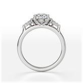 The Maeve Ring | Oval | Setting Only - Lavender Creek Gems