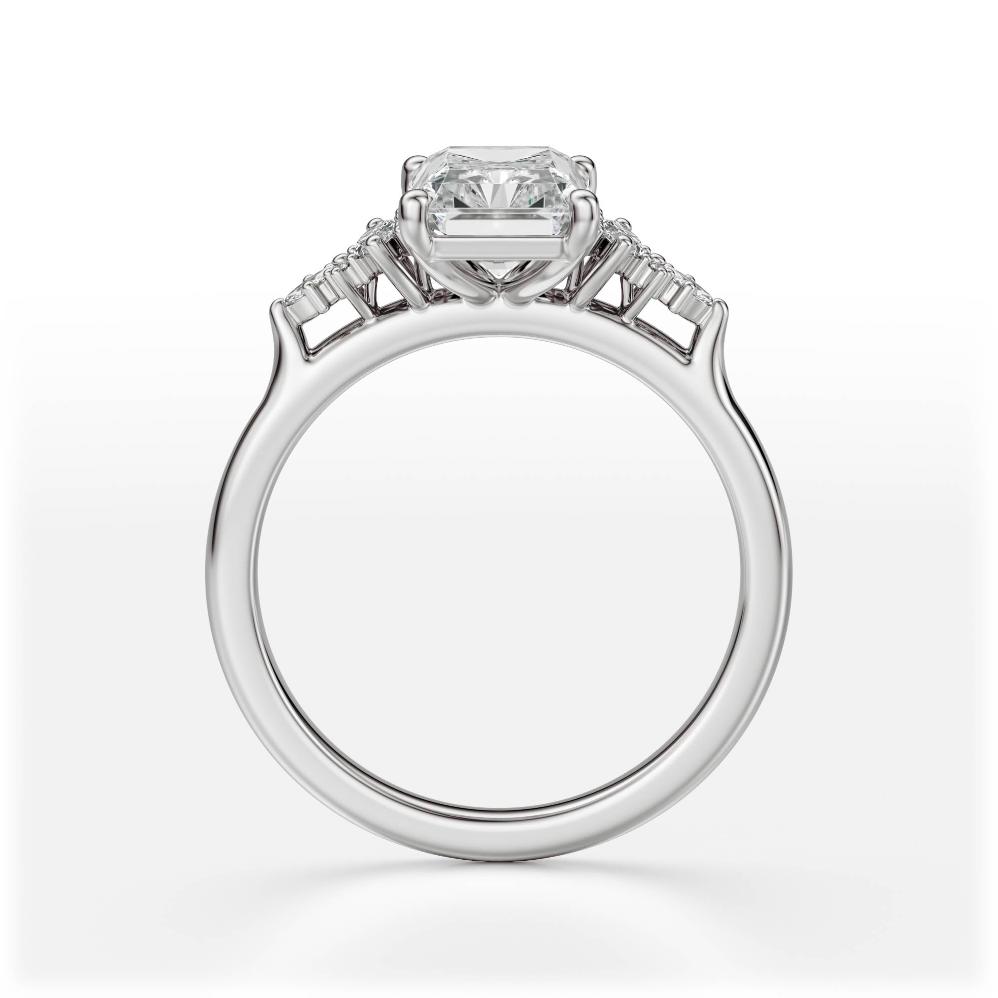 The Maeve Ring | Radiant | Setting Only