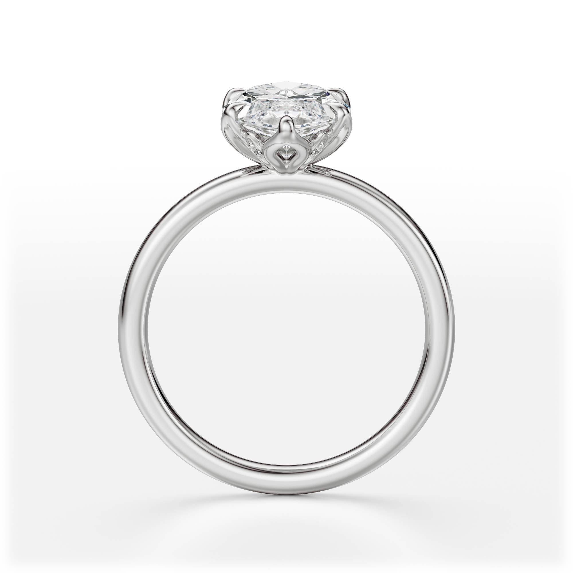 The Secret Garden Ring | Marquise | Setting Only