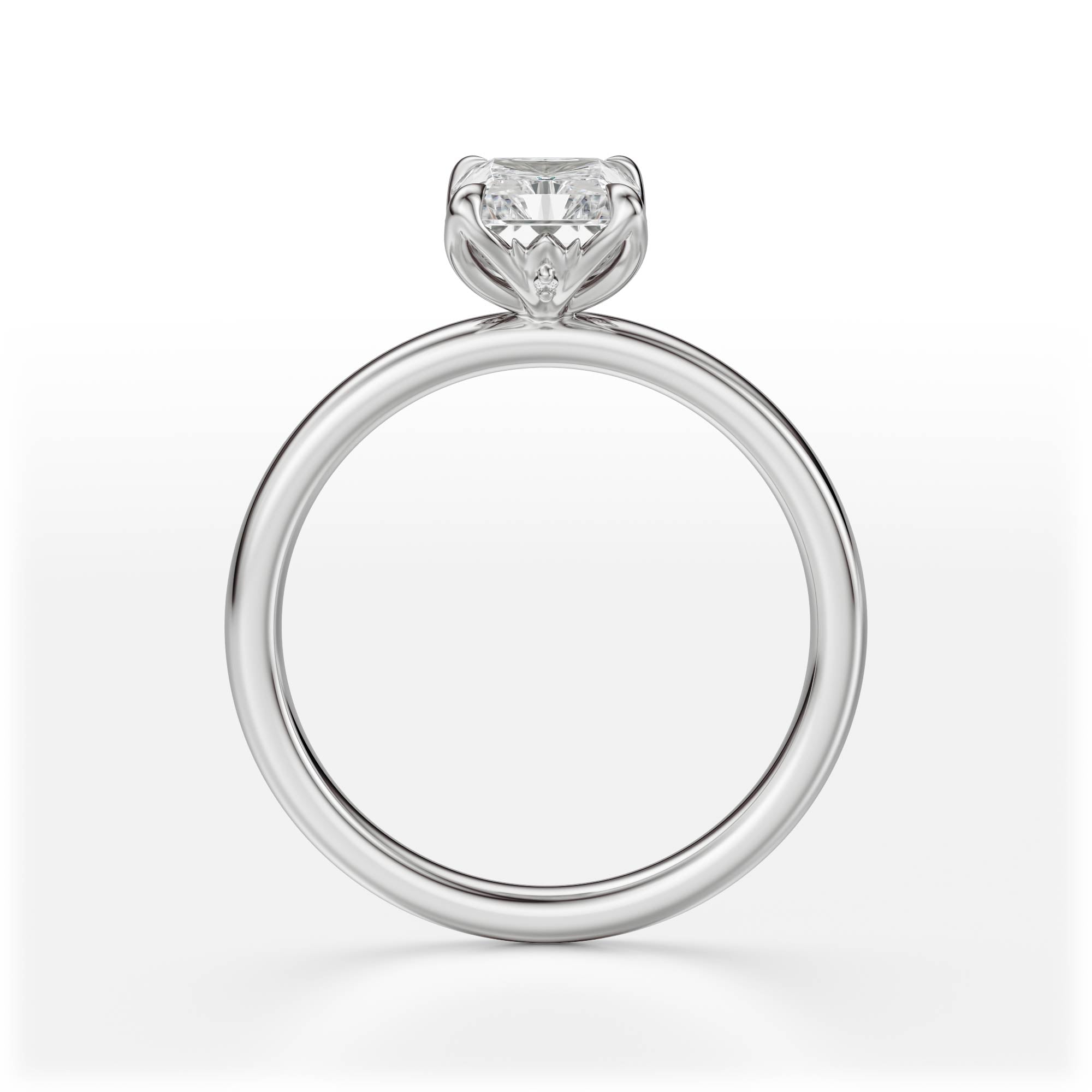 The Secret Garden Ring | Radiant | Setting Only