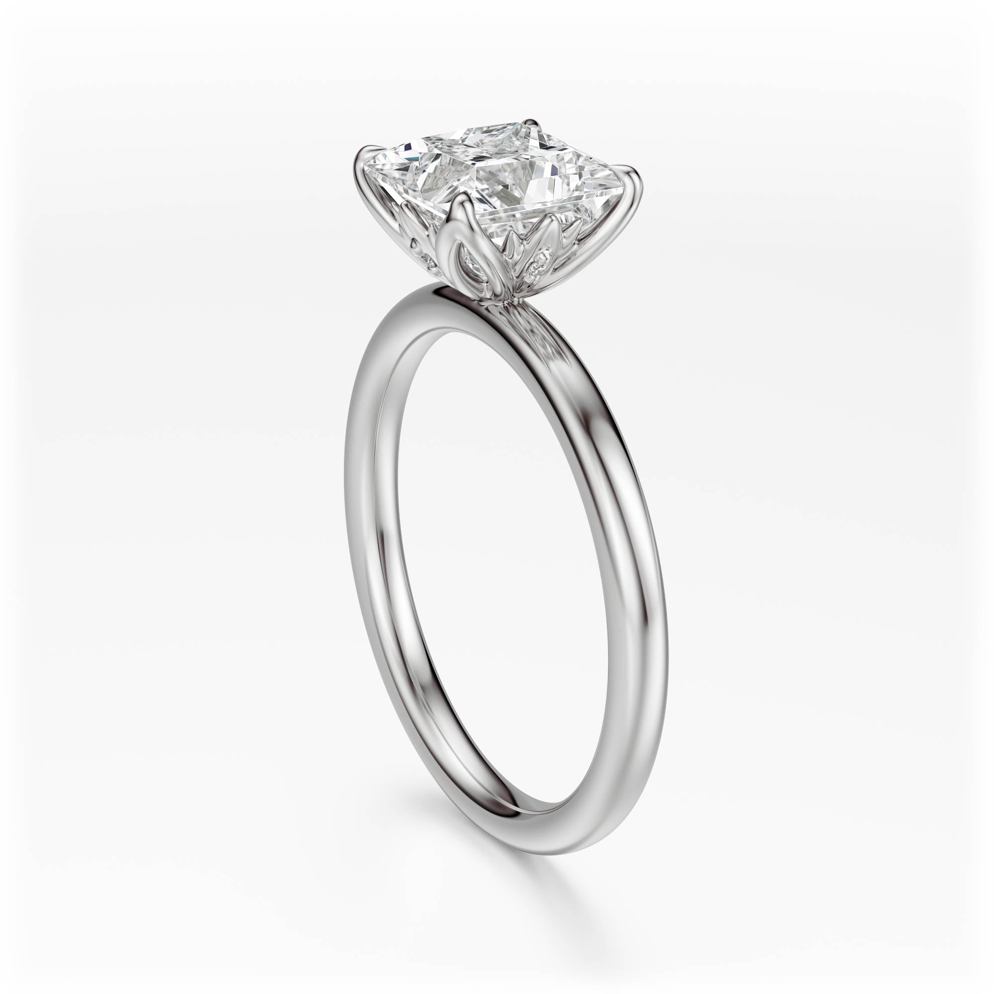 The Secret Garden Ring | Princess | Setting Only