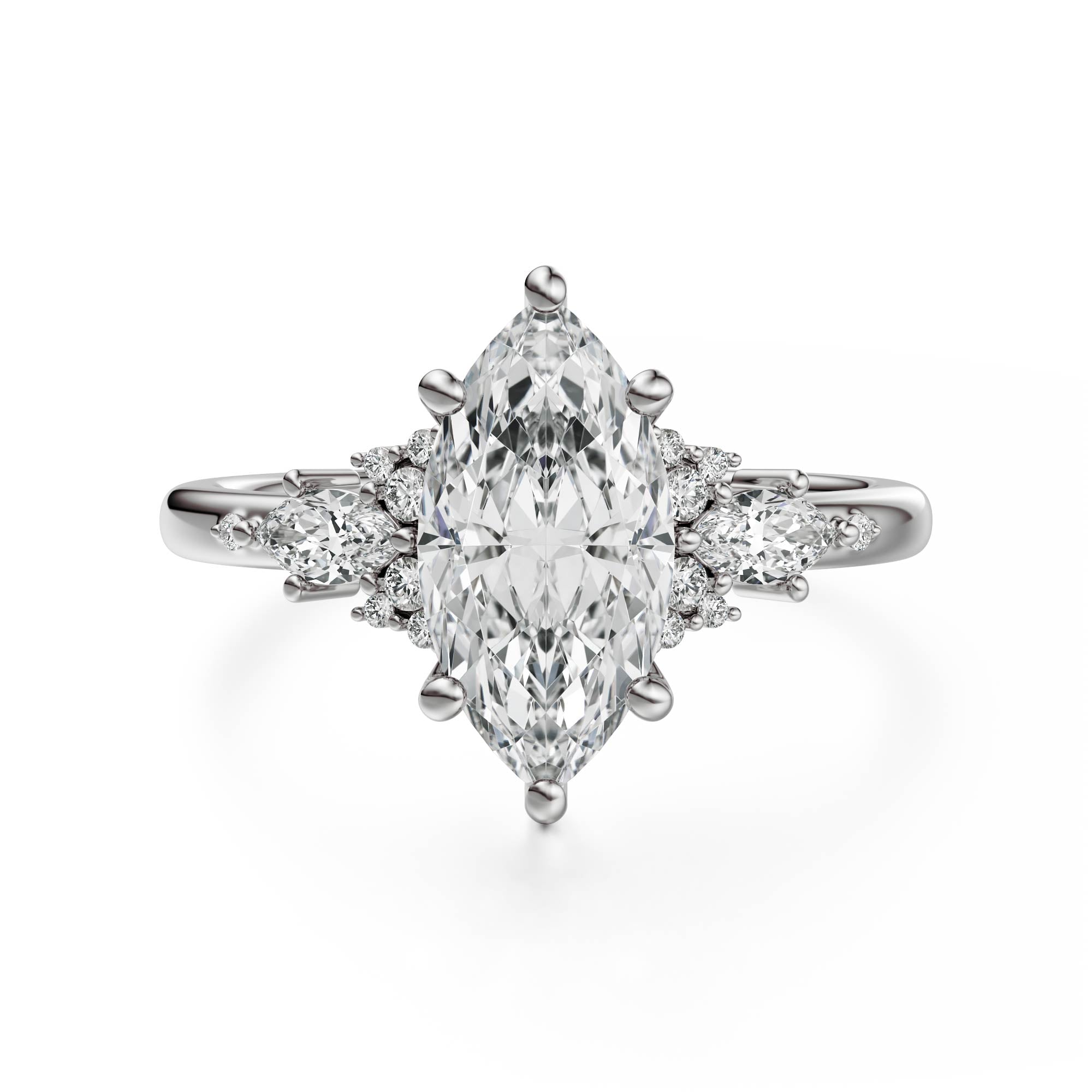 The Ascendant Ring | Marquise - Lavender Creek Gems
