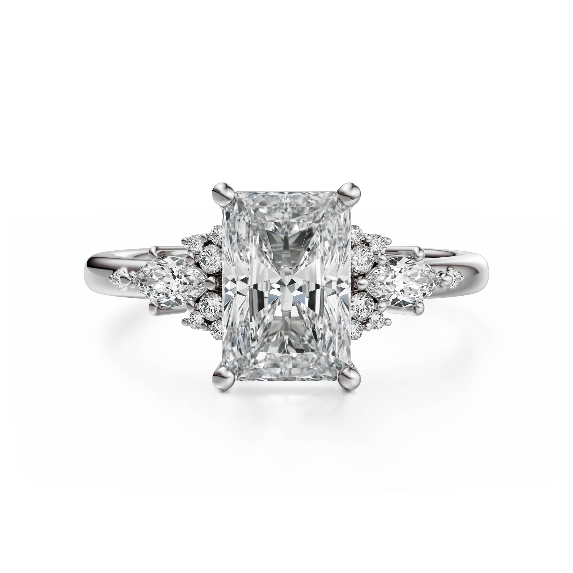 The Ascendant Ring | Radiant - Lavender Creek Gems