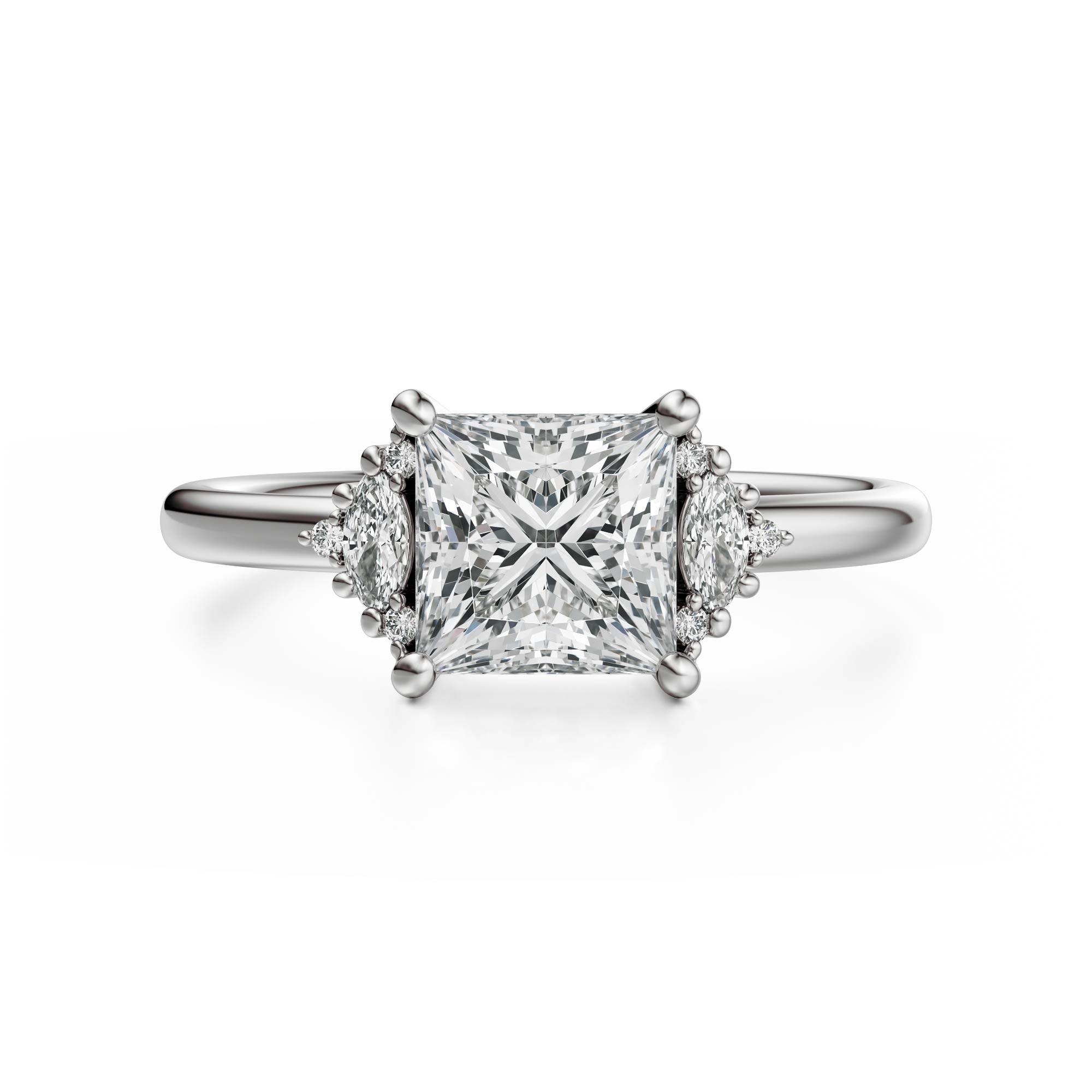 The Low Maren Ring | Princess | Setting Only