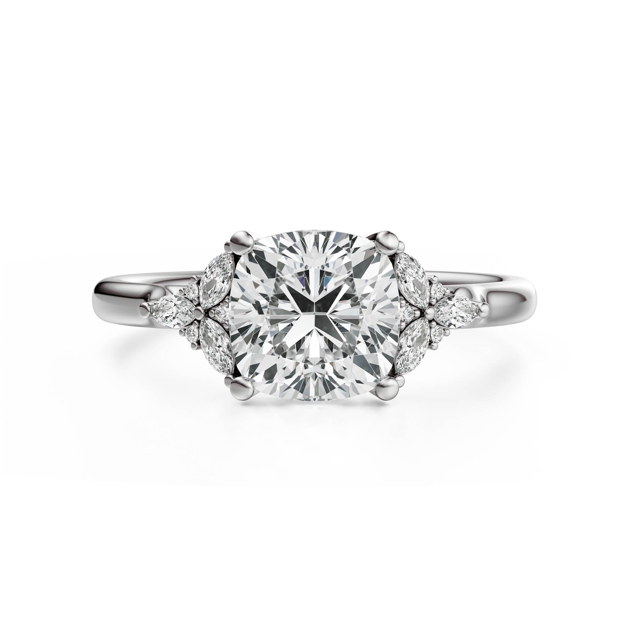 The Meadow Ring | Cushion - Lavender Creek Gems