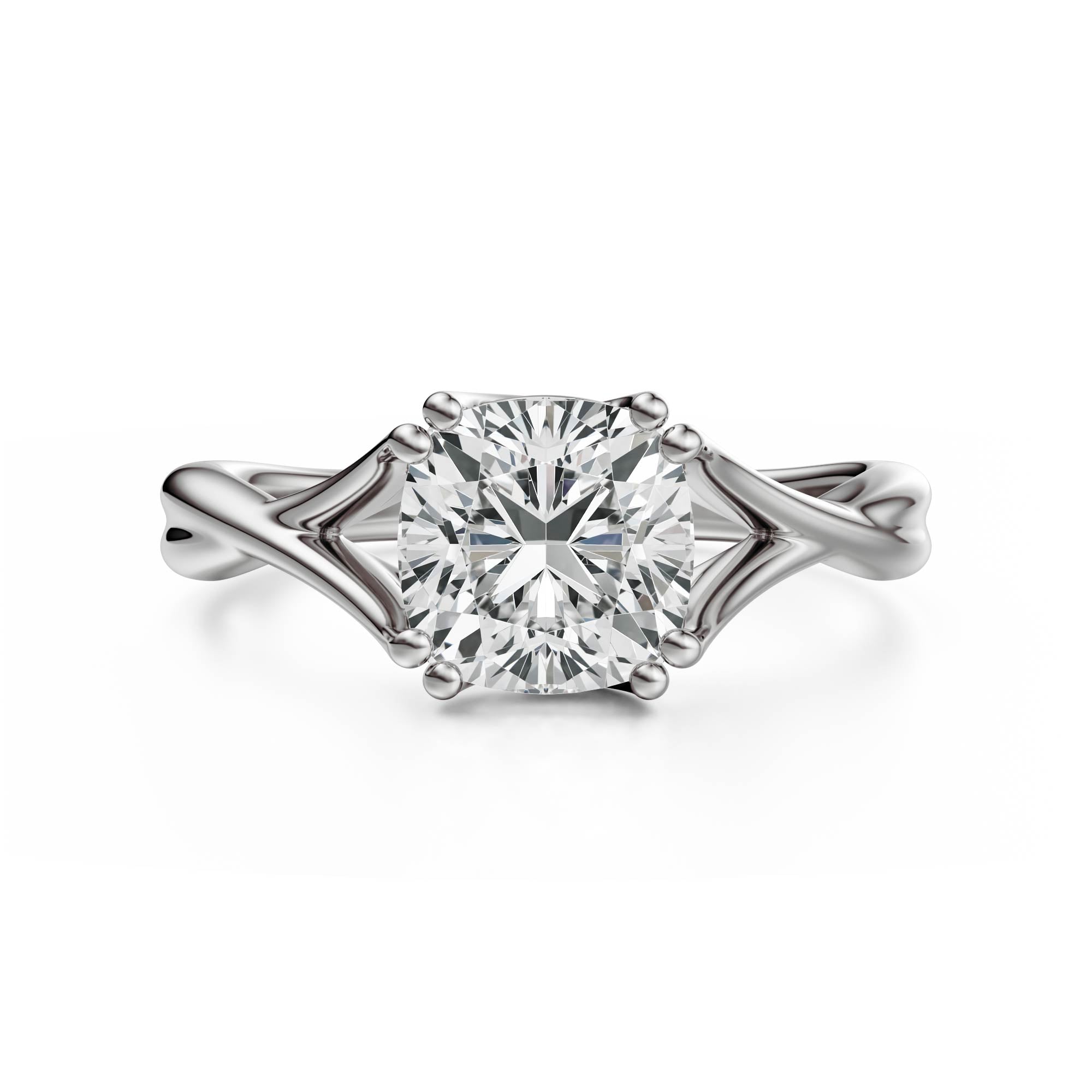 The Entwine Ring | Cushion - Lavender Creek Gems