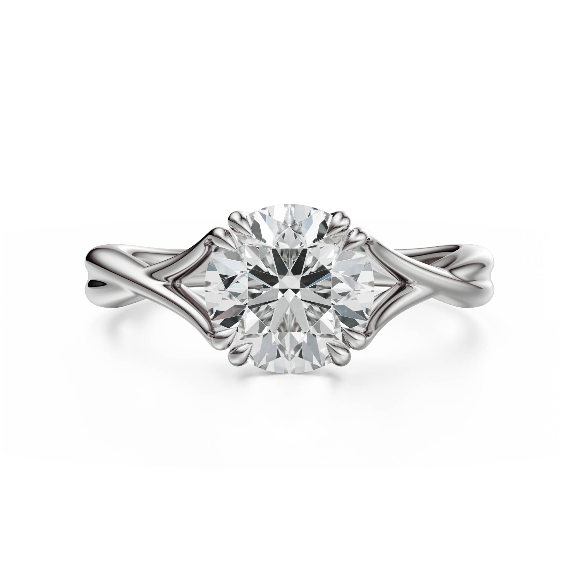 The Entwine Ring | Round - Lavender Creek Gems