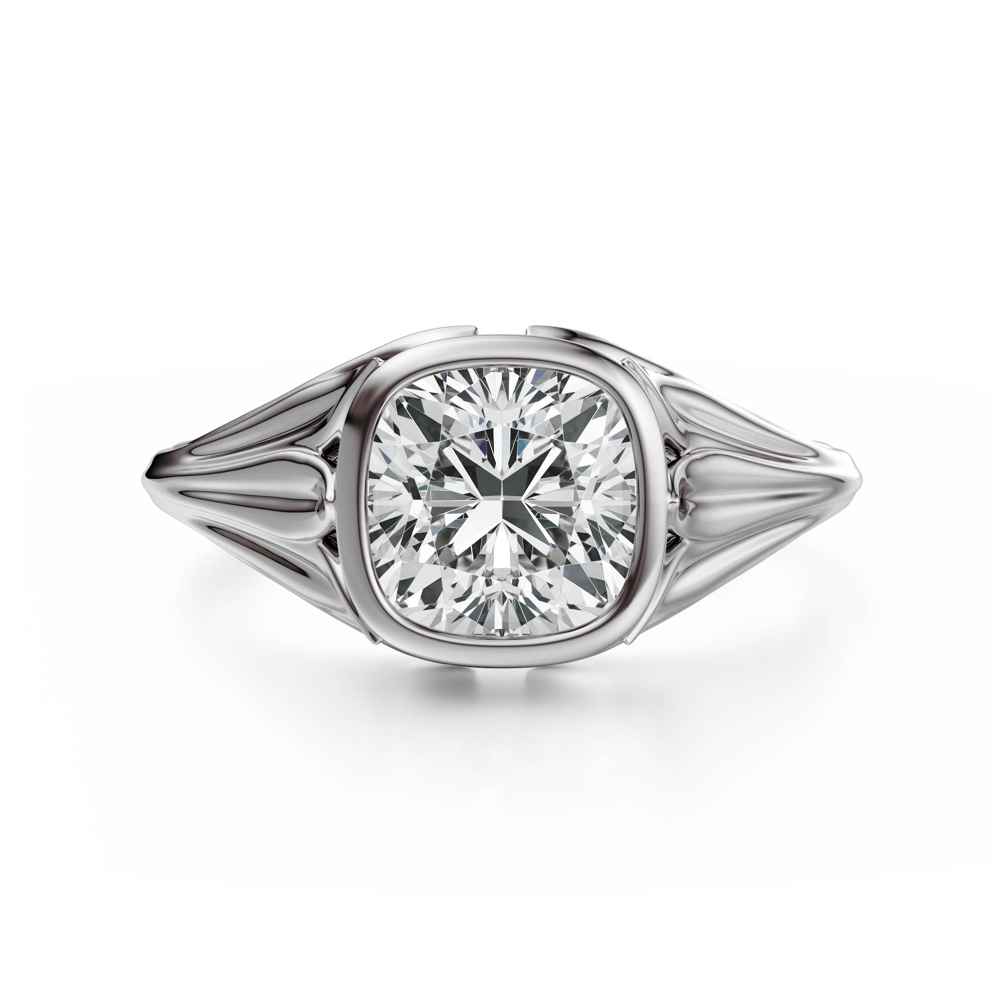 The Nightbloom Ring | Cushion - Lavender Creek Gems