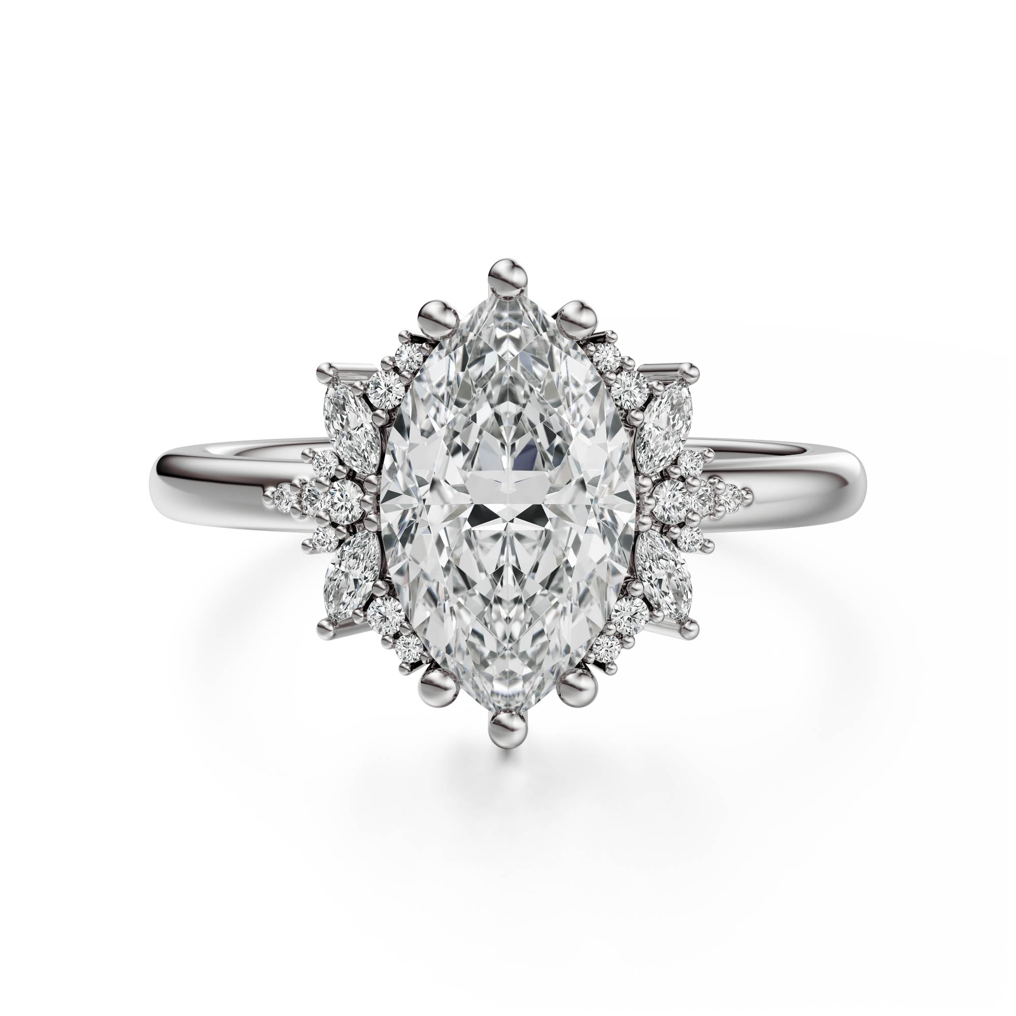 The Reverie Ring | Marquise | Setting Only