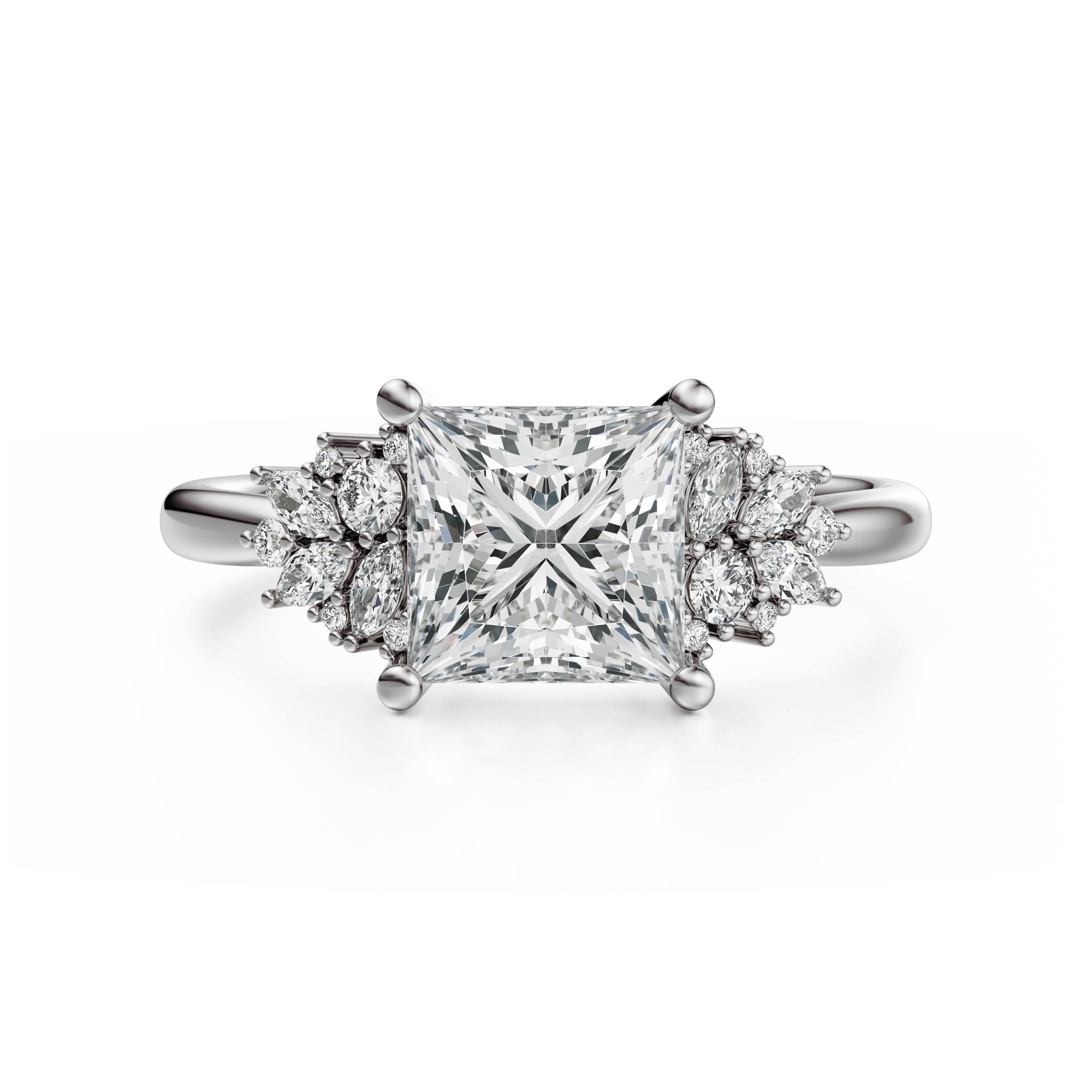 The Rosalie Ring | Princess | Setting Only
