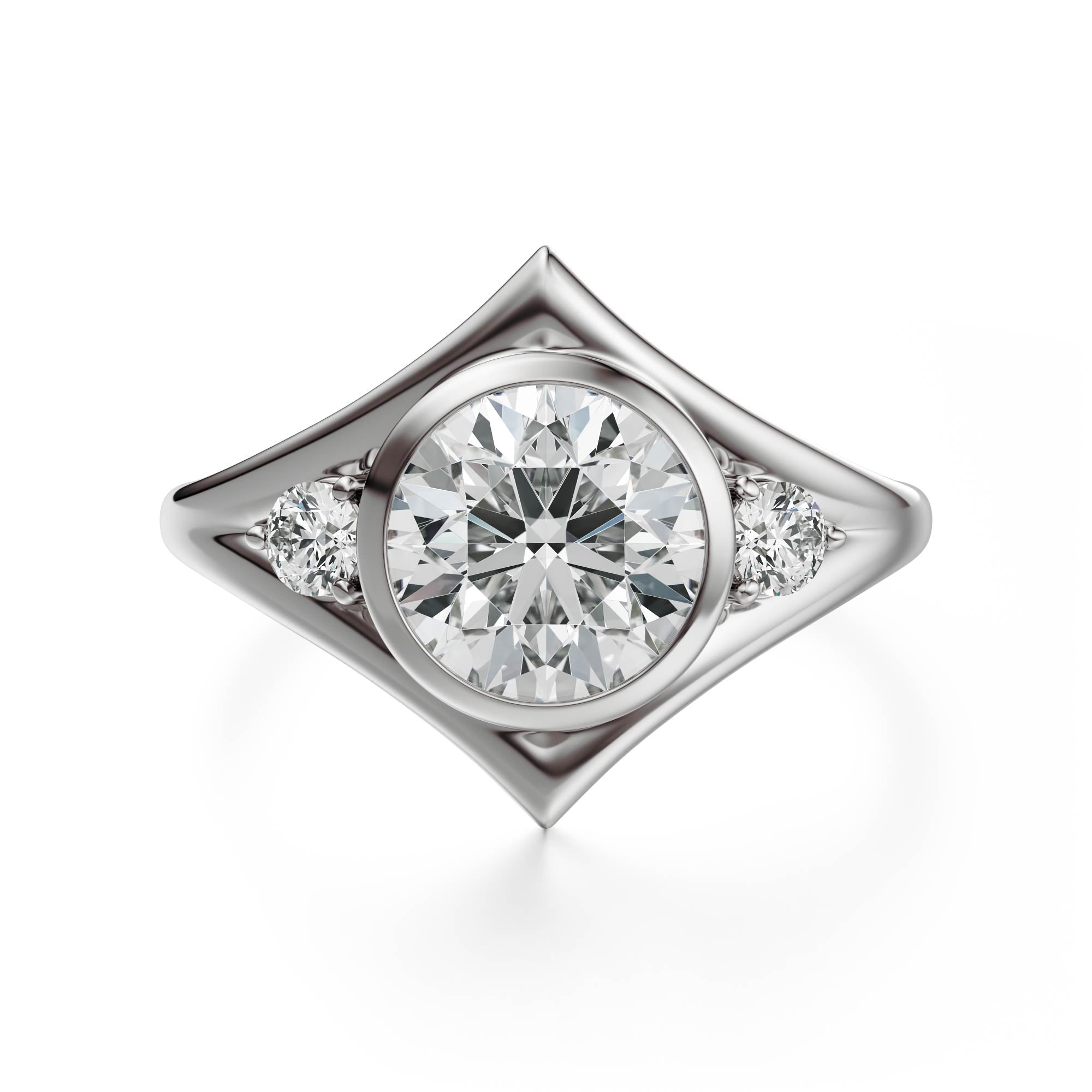 The Roxy Ring | Round - Lavender Creek Gems