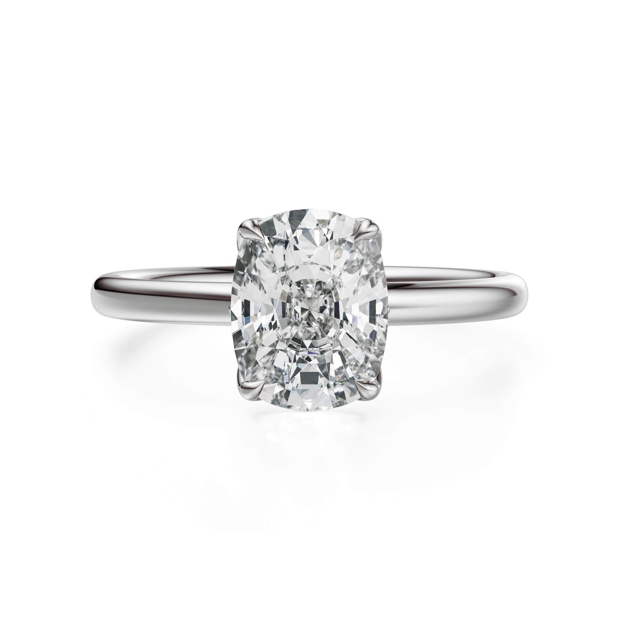The Secret Garden Ring | Elongated Cushion | Setting Only