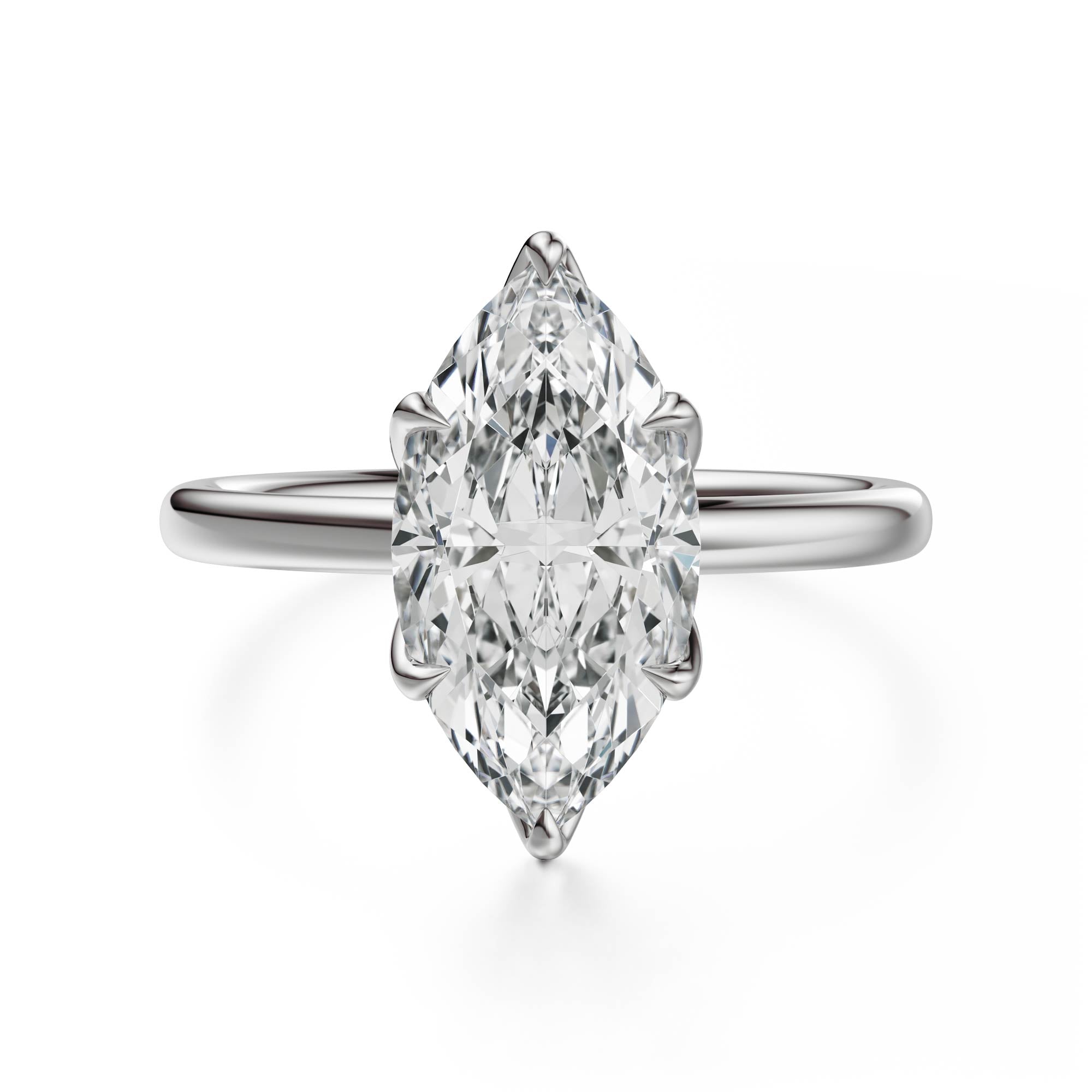 The Secret Garden Ring | Marquise | Setting Only