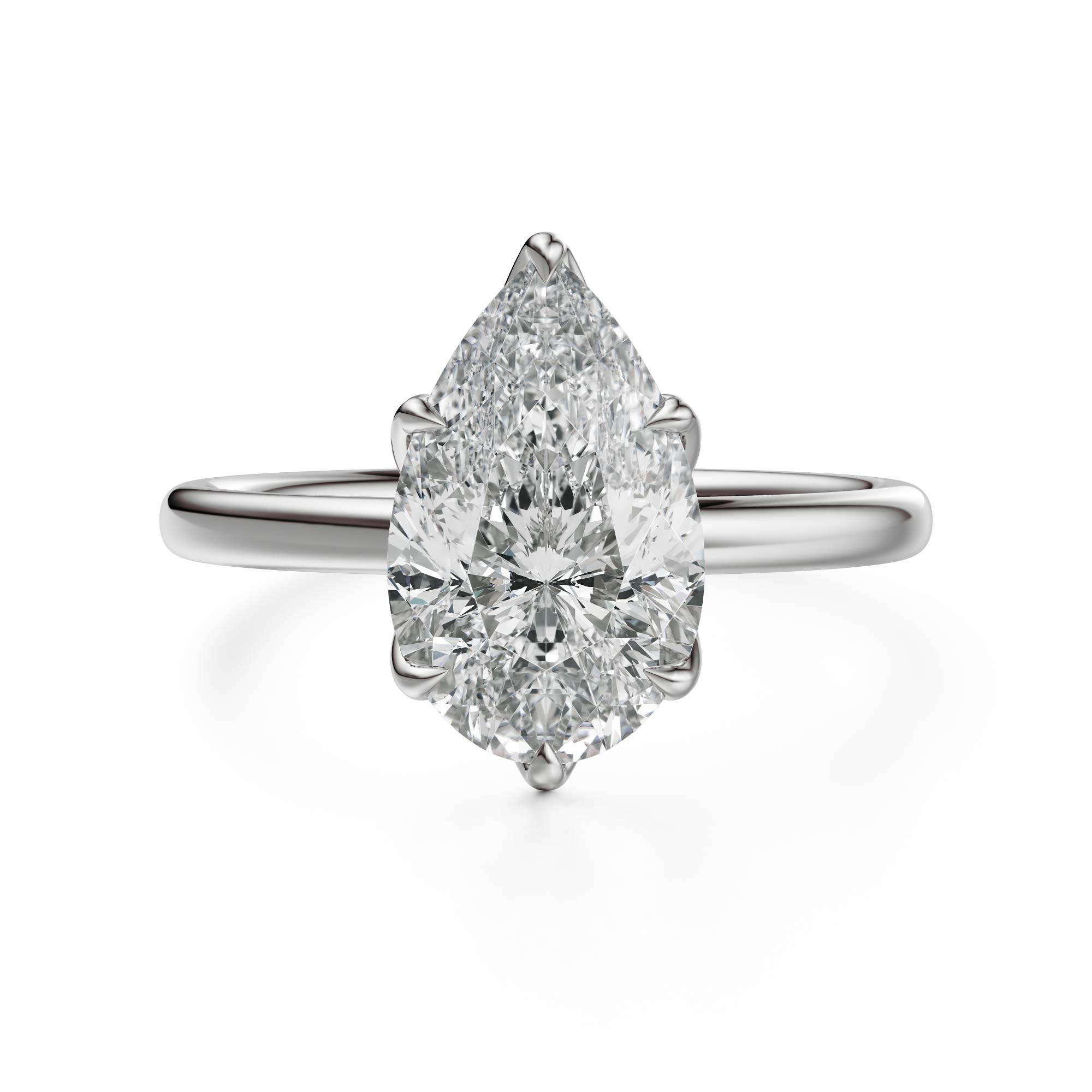 The Secret Garden Ring | Pear | Setting Only